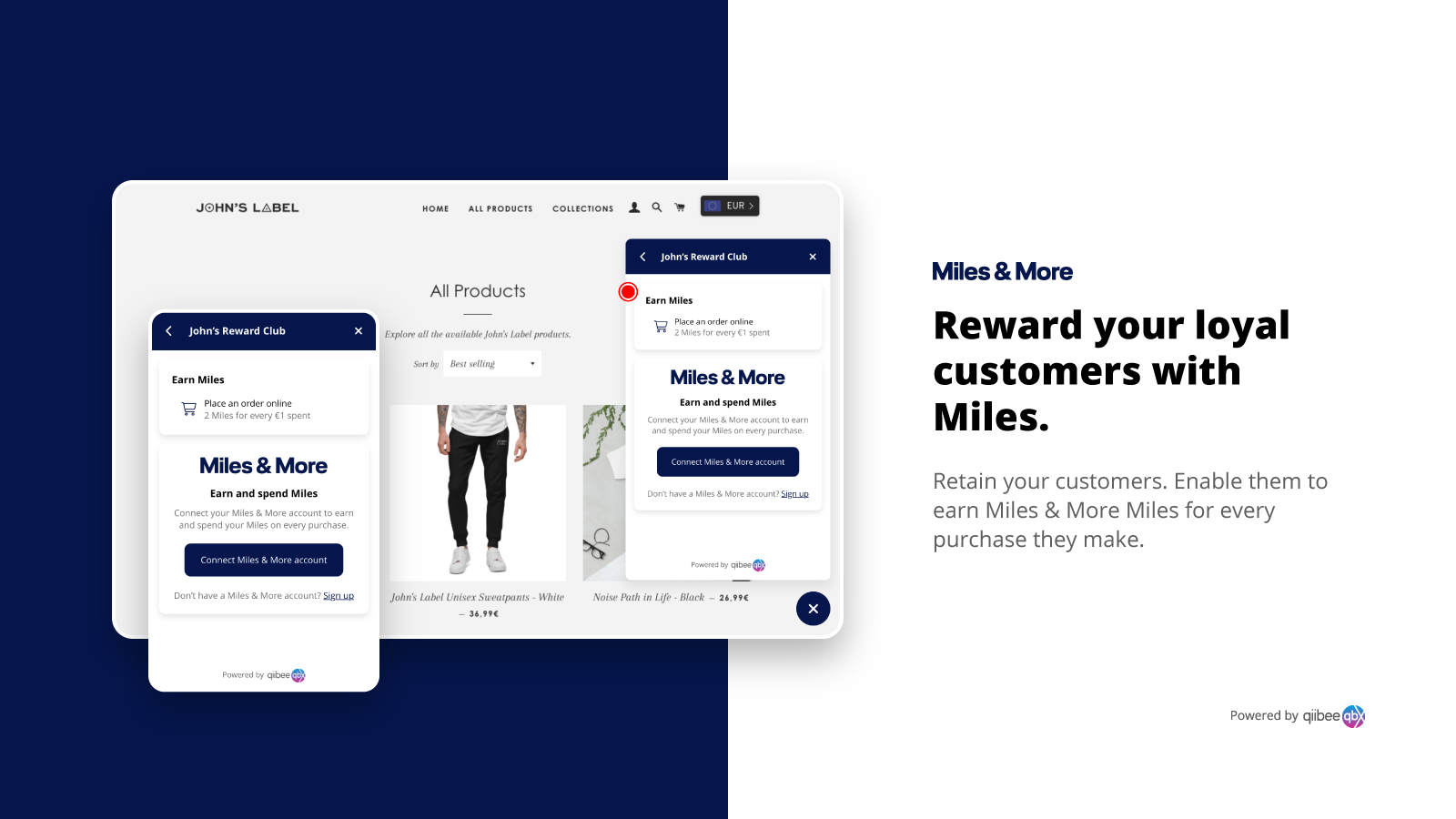 Reward your loyal customers with Miles