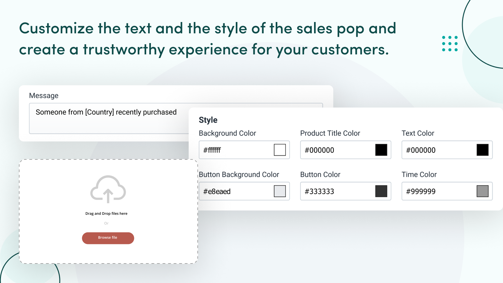 Sales Pop Notifications create trustworthy experience for buyers