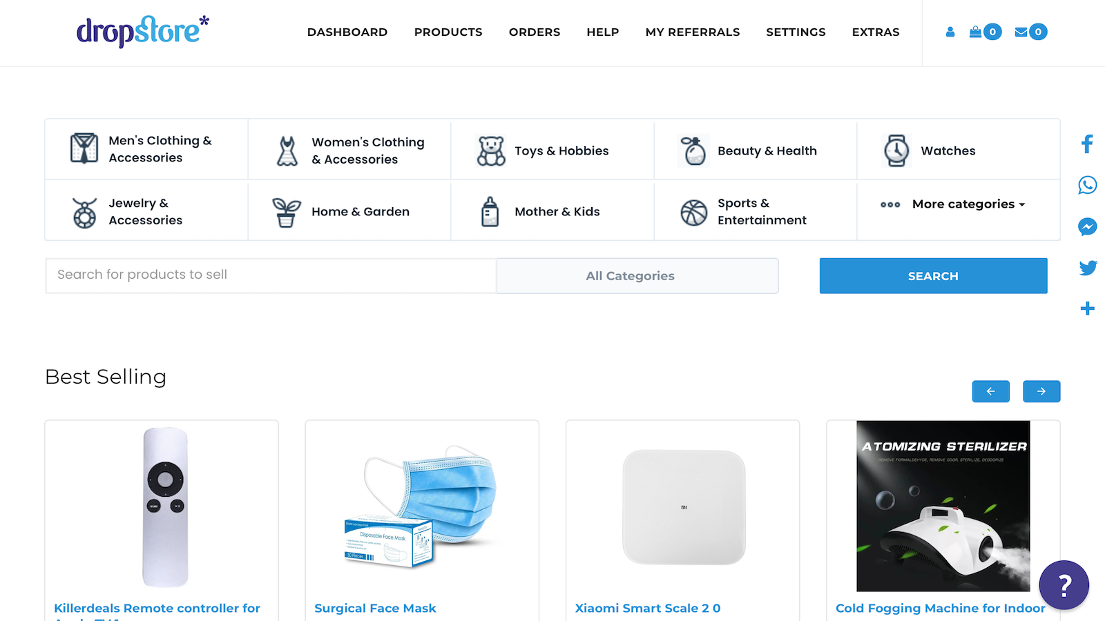 Search for products with ease