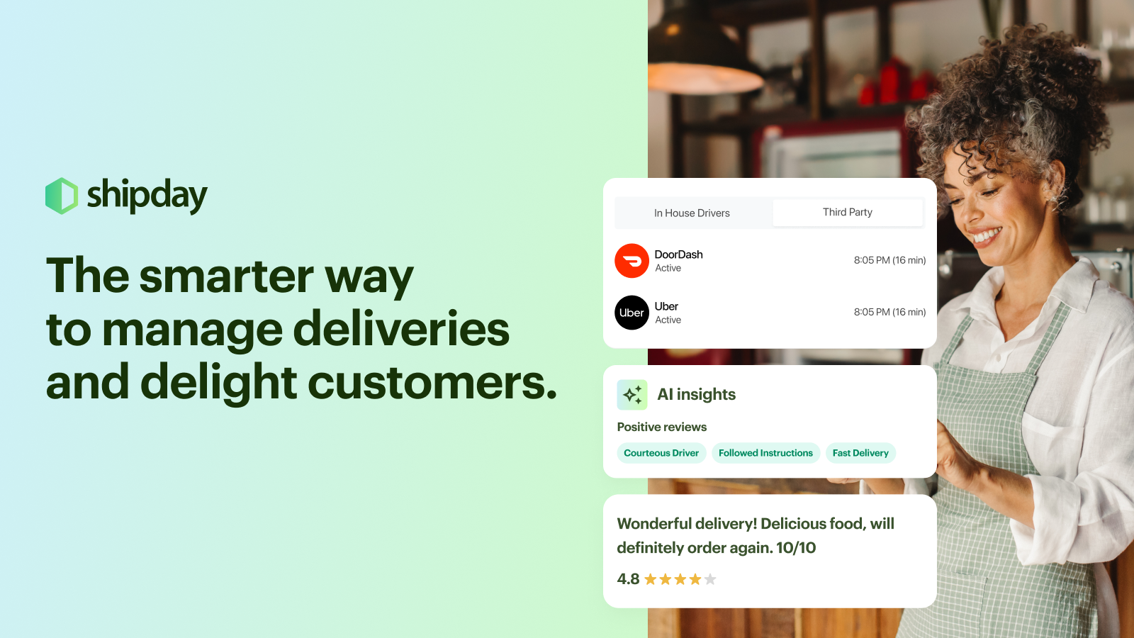 See all your orders in a single dashboard.