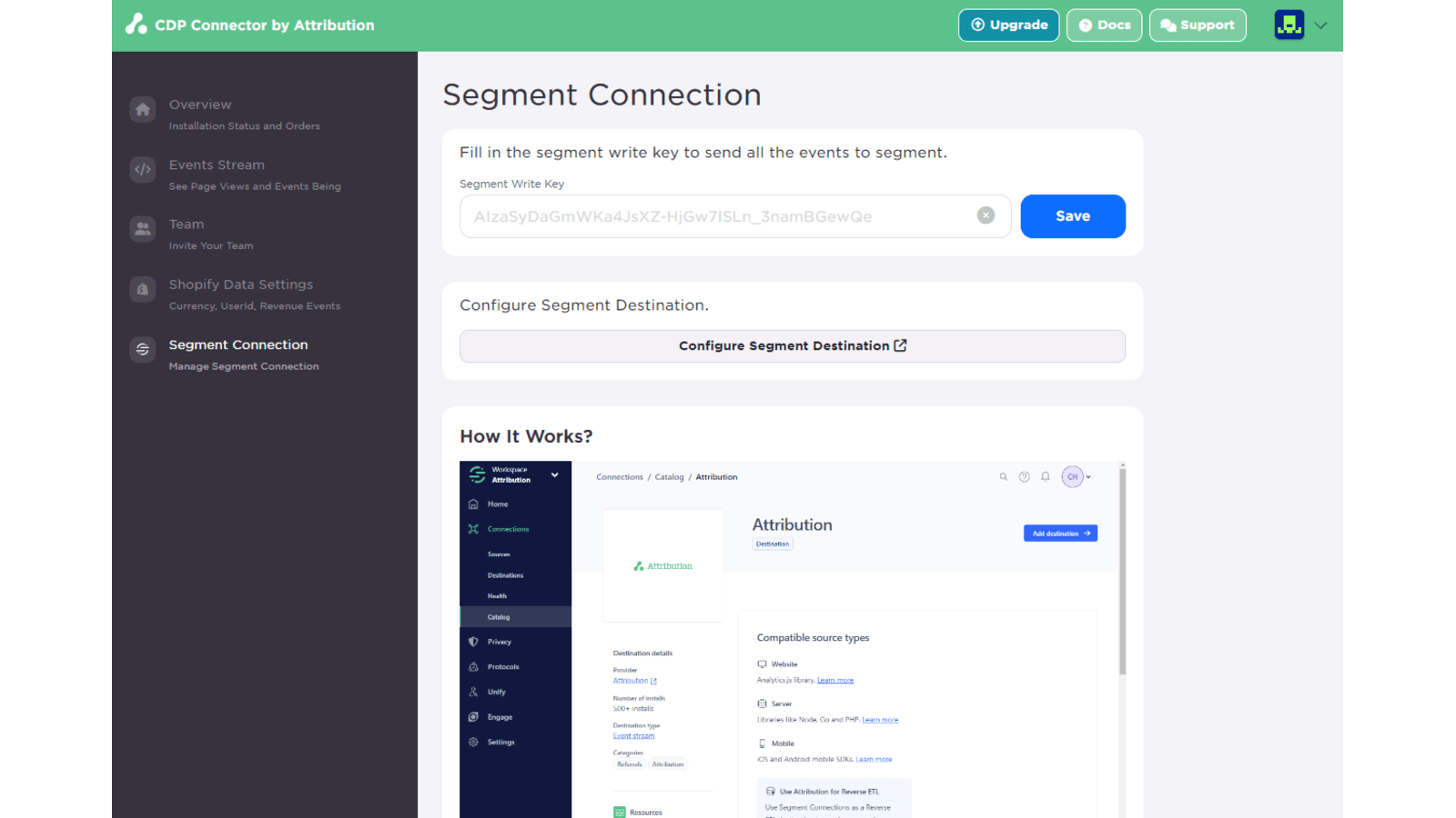 Segment Source and Destination 