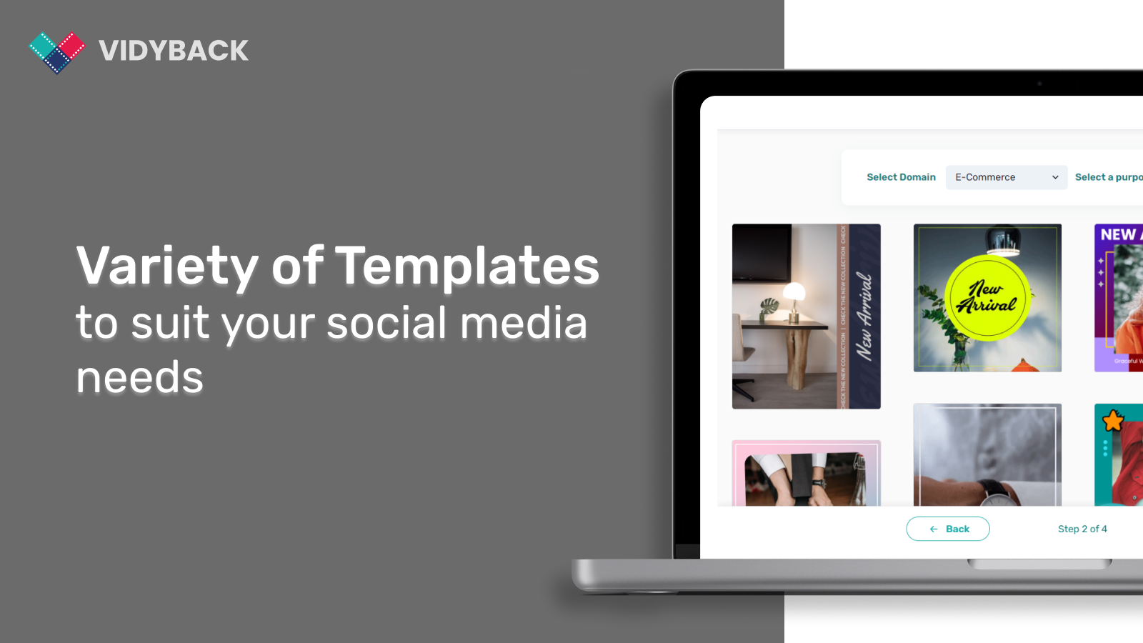 Select a Video Ads template for your Shopify Product.