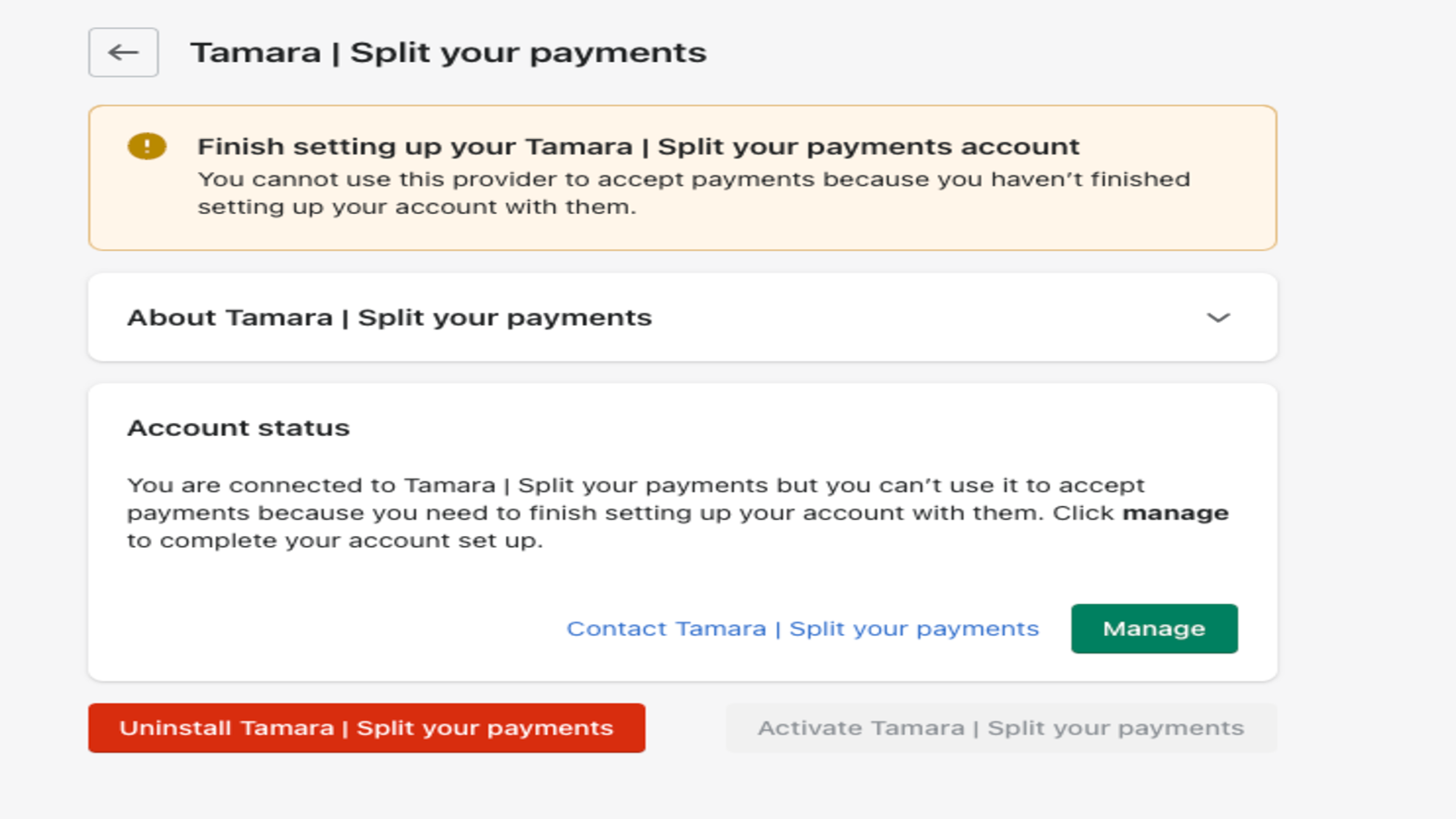 Select Tamara | Split your payments