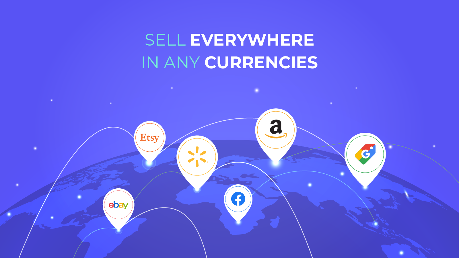 sell in any currencies