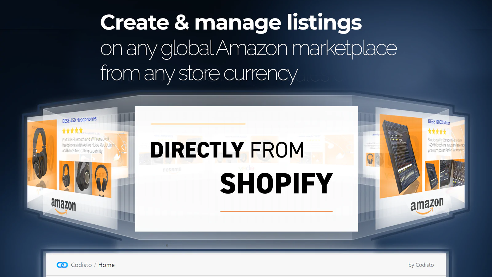 Sell on Amazon direct from Shopify