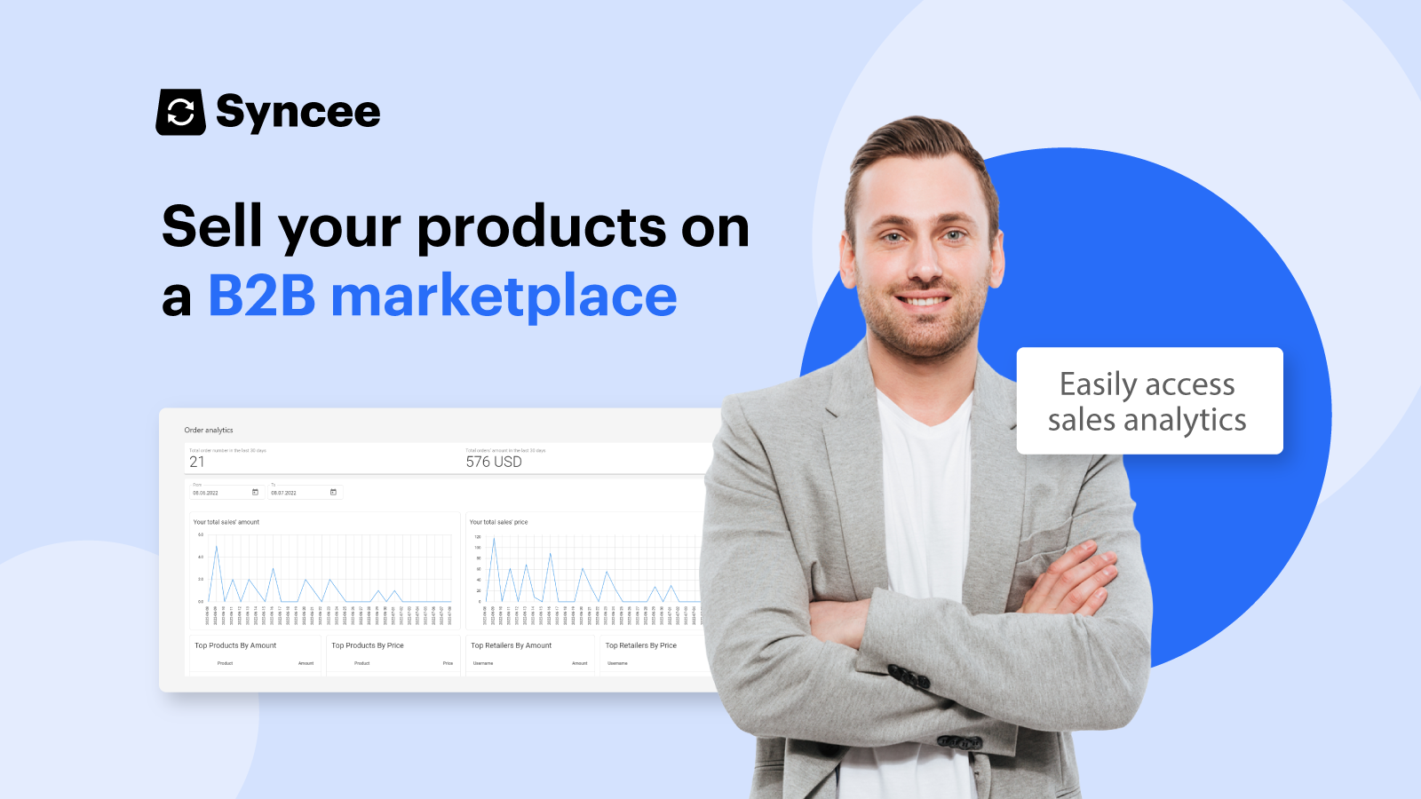 Sell your products on a B2B marketplace