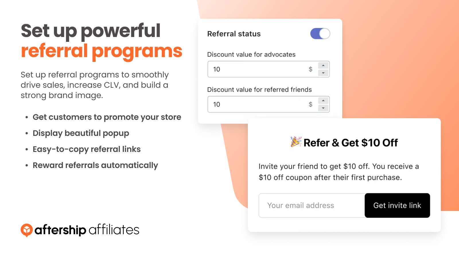 Set Up Powerful Referral Programs
