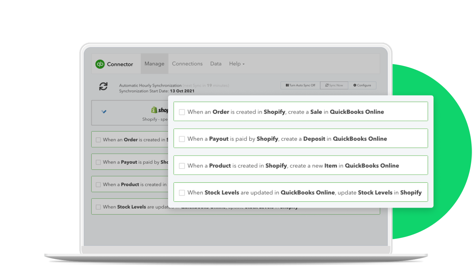 Set up workflows based on your business needs.
