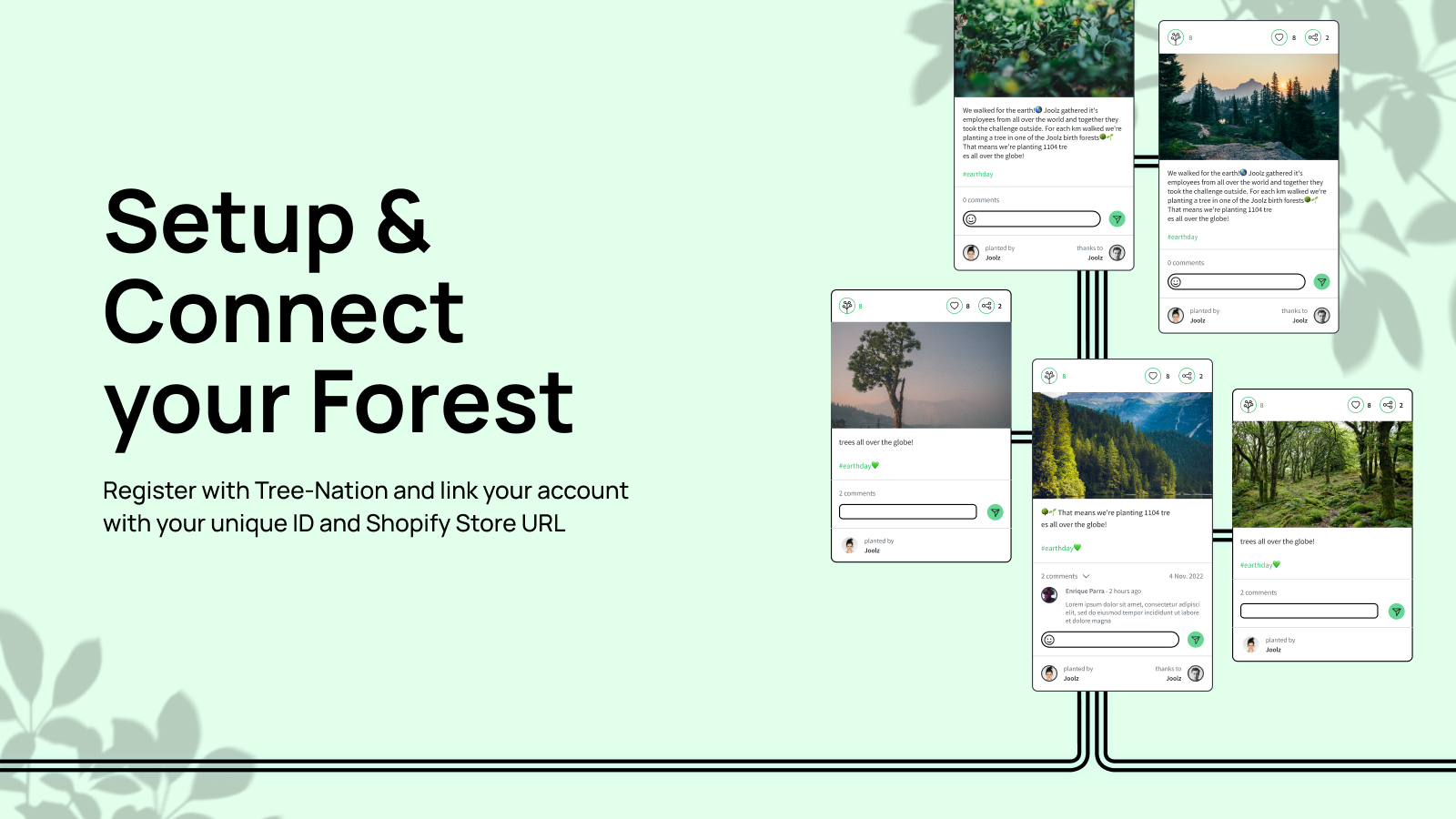 Setup and connect your forest