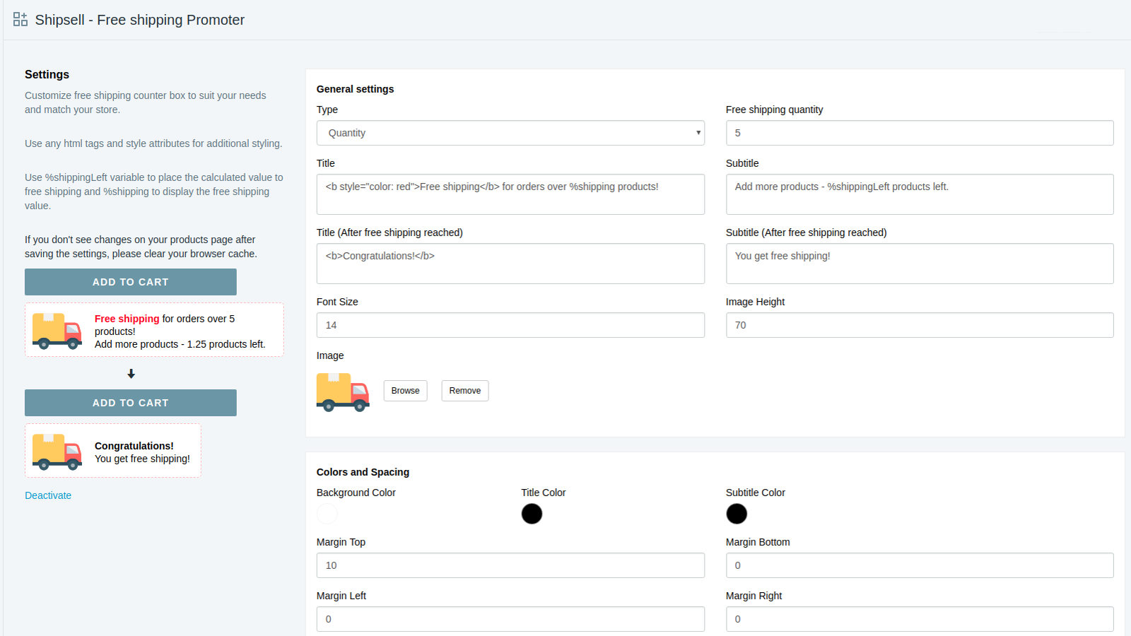 Shipping Dashboard preview