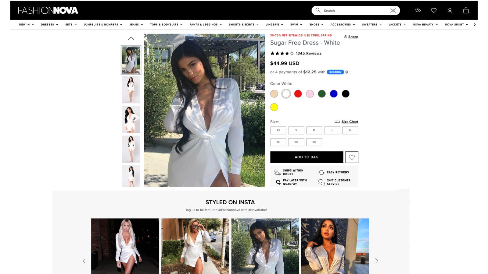 Shop shoppable instagram and ugc with foursixty