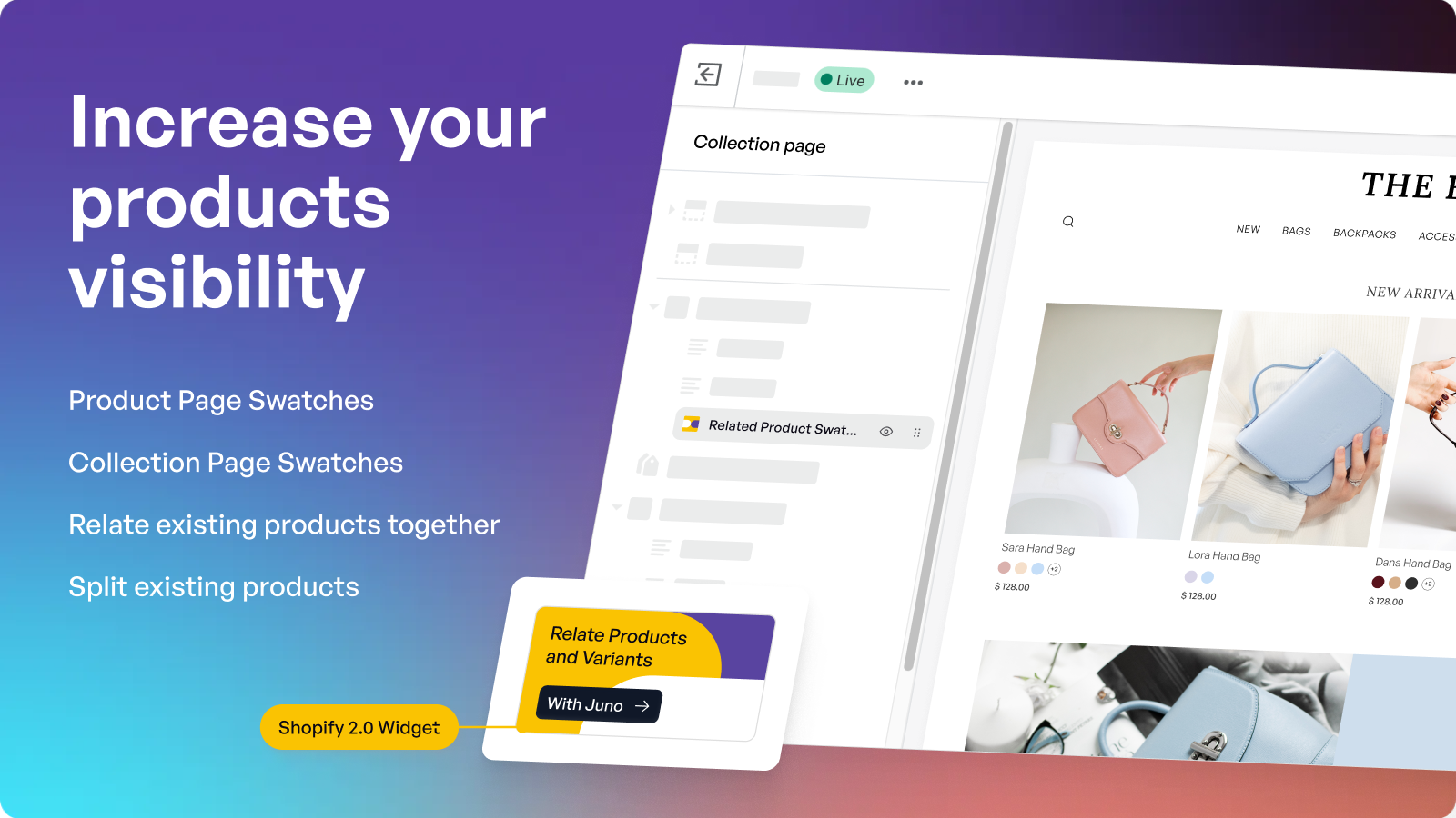 Shopify 2.0 No Code Widget