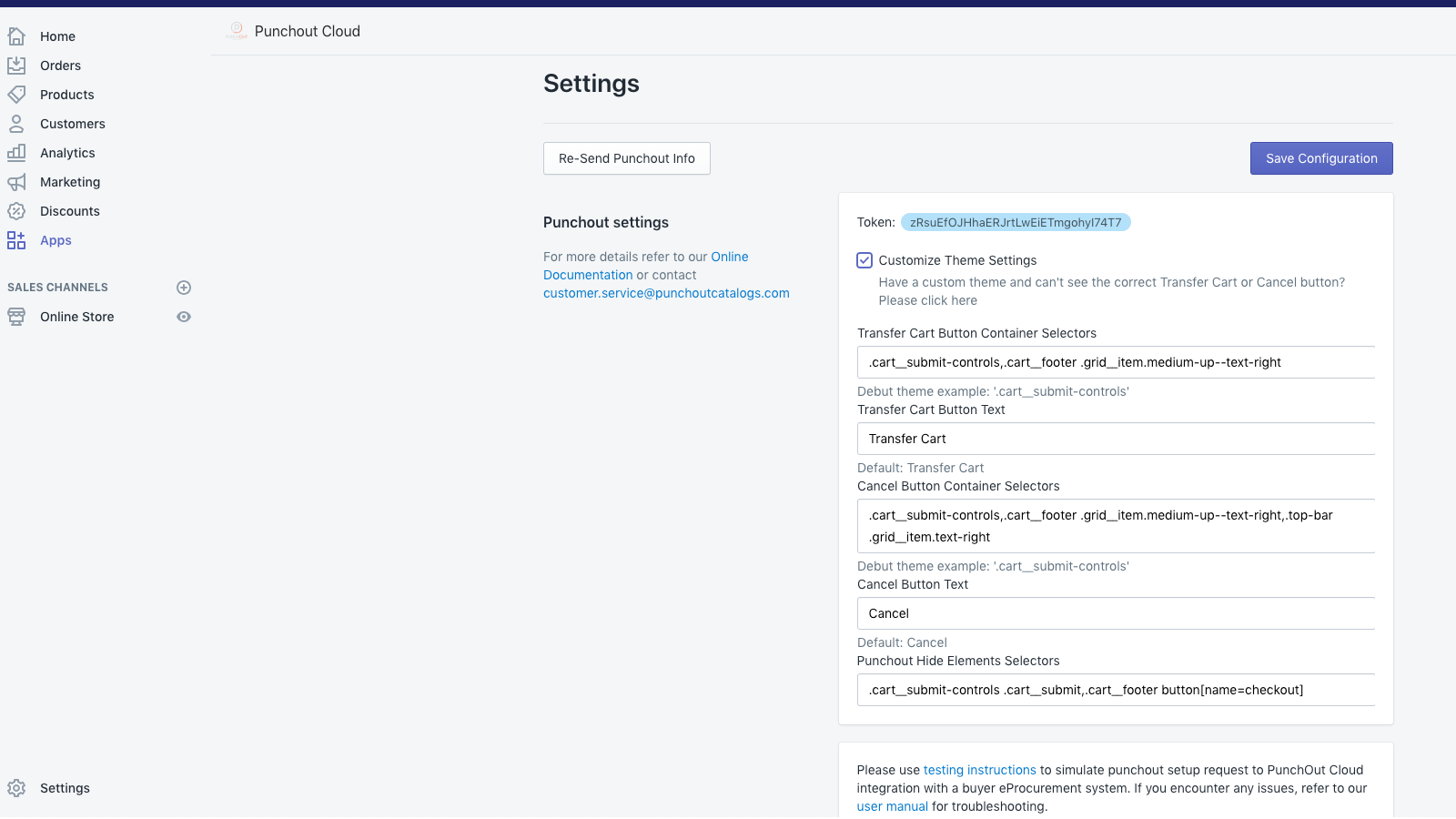 Shopify Admin Settings Expanded