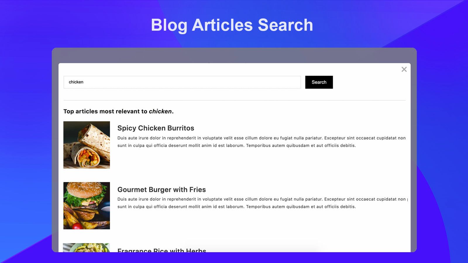 Shopify Articles Tag Filters, Blog Search & Featured Articles