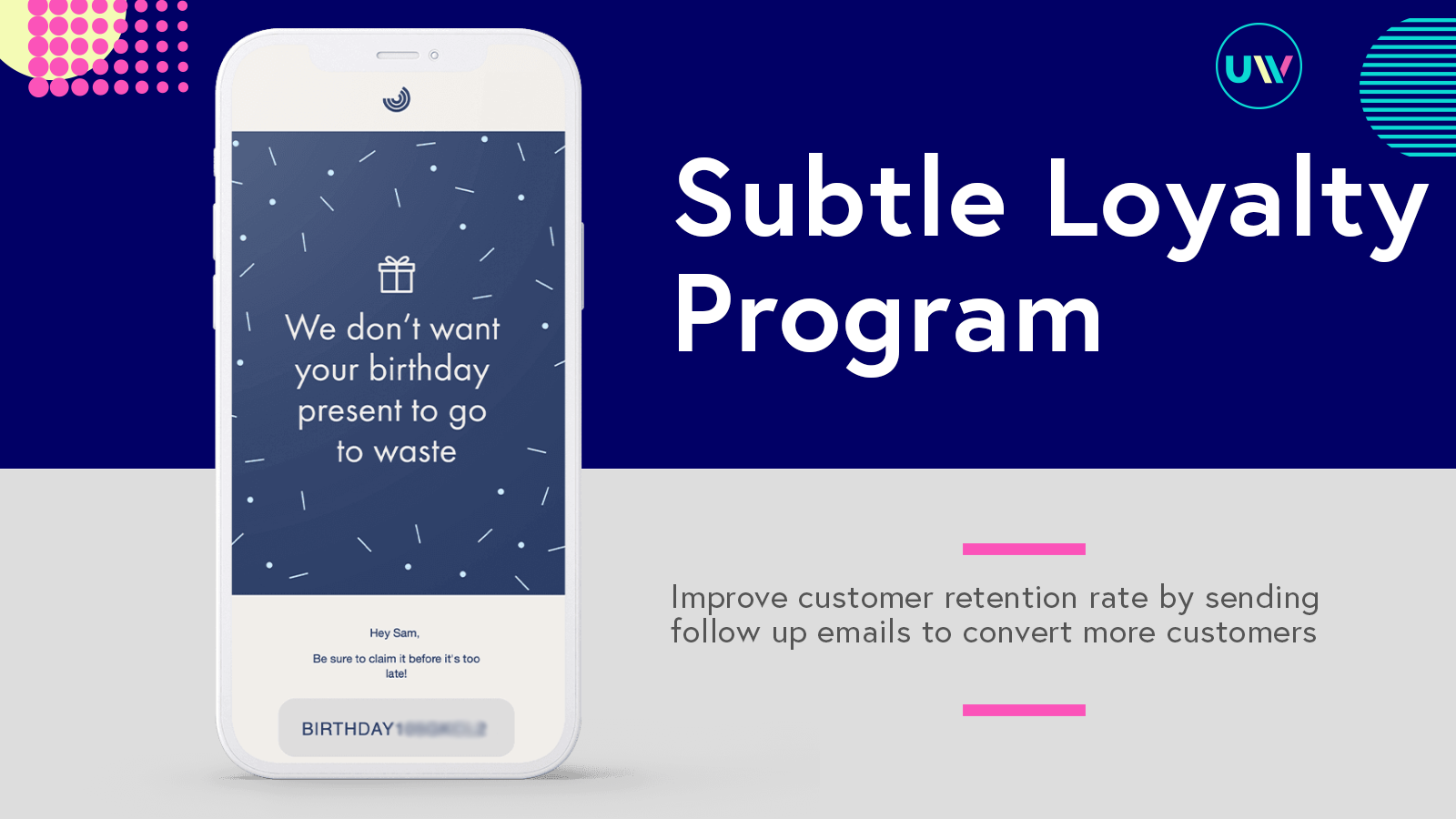 Shopify Birthday emails with discount links