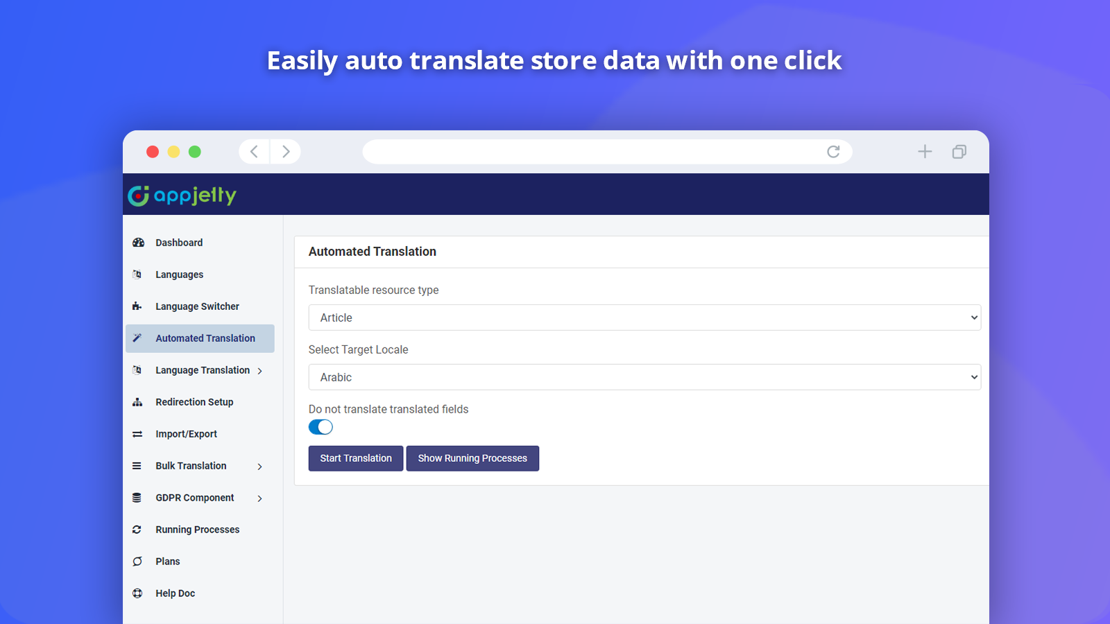 Shopify Multi Language Automate Translation 