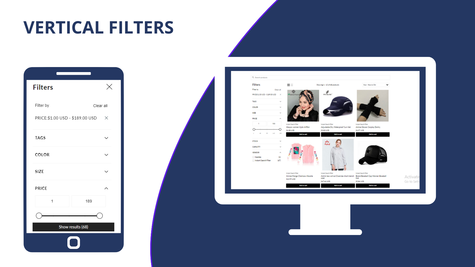 Shopify product filter & Shopify collection filter &  search