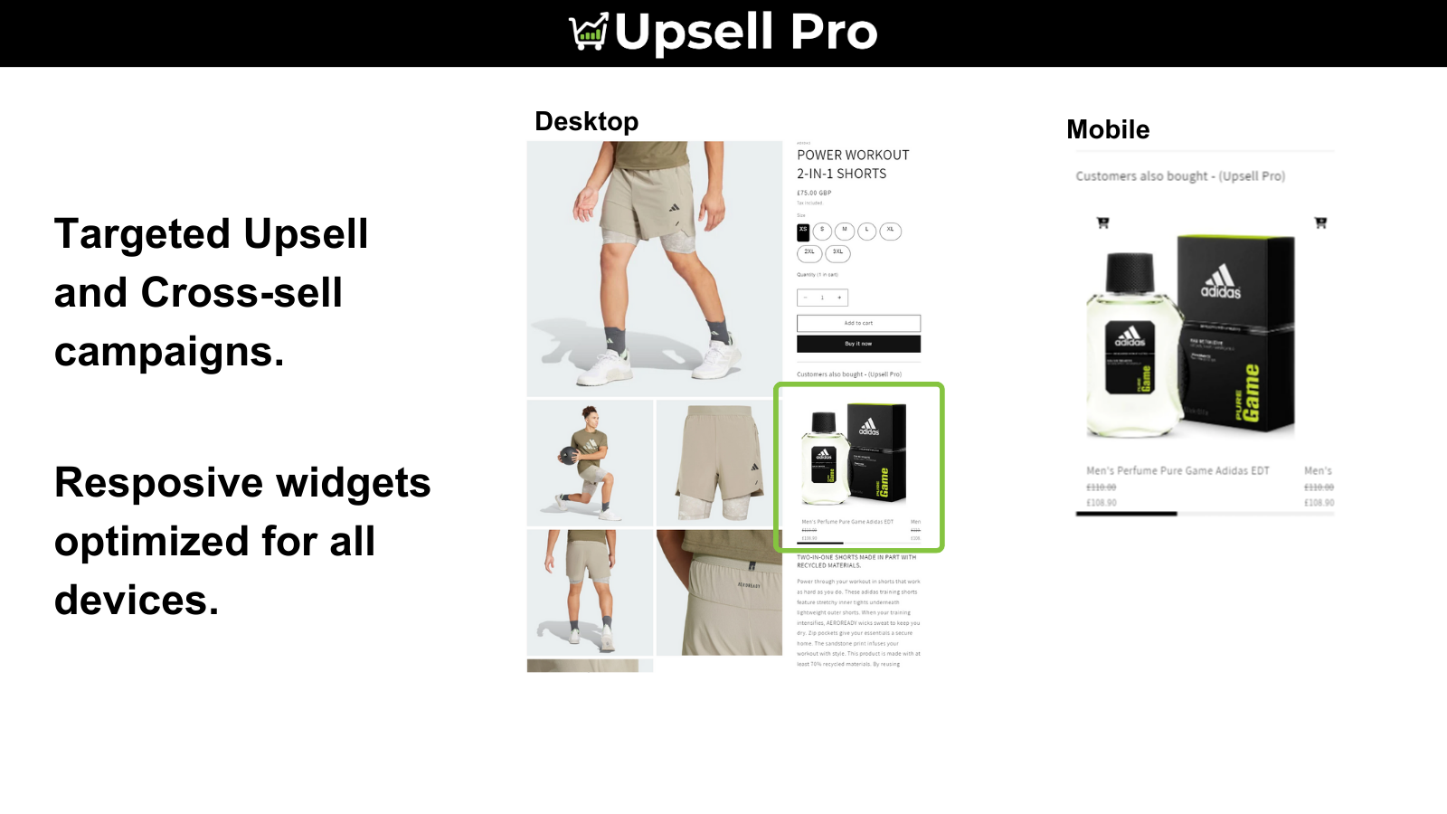 Shopify Upsell App Cross-sell - Related Products Position 1