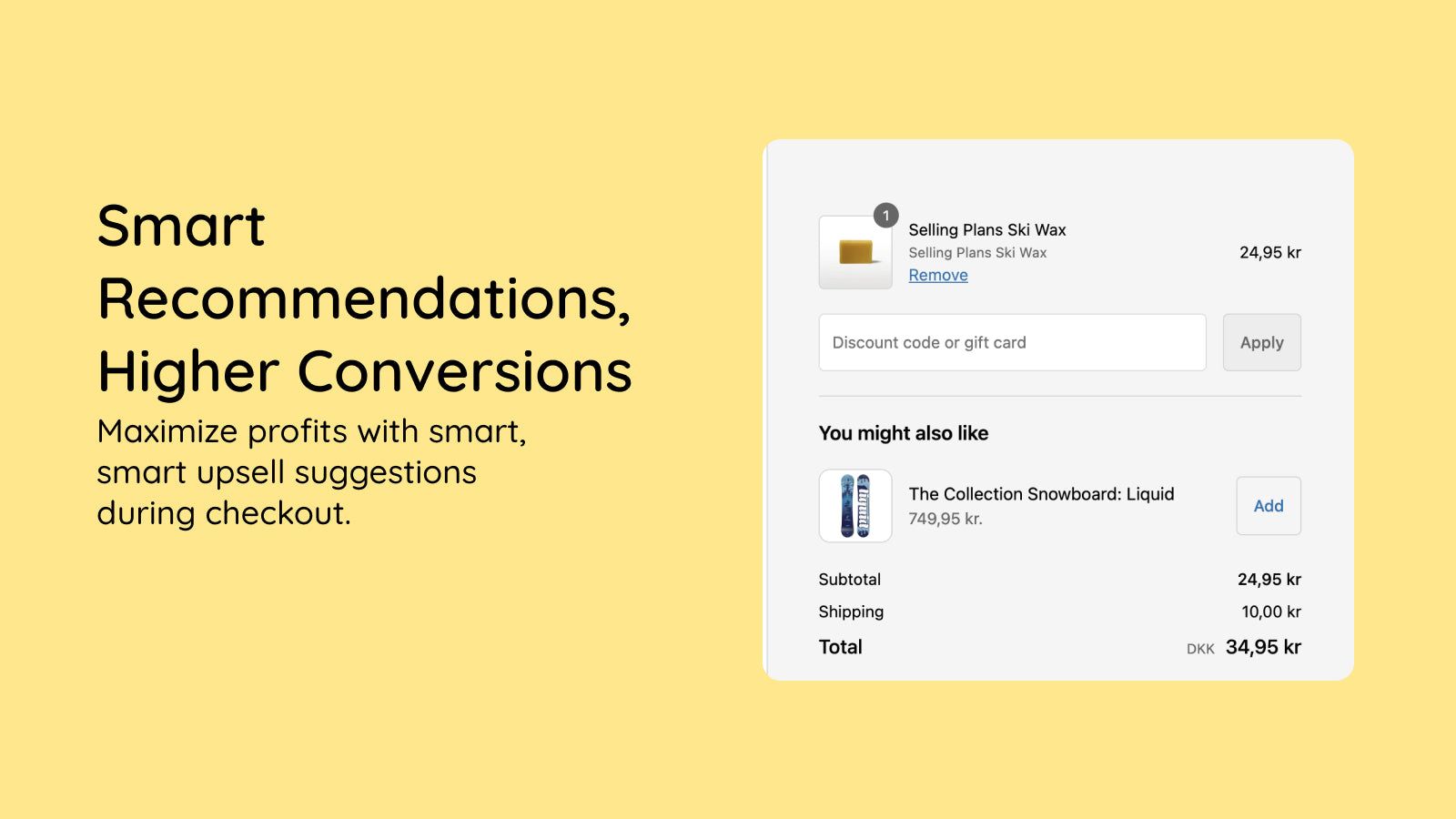 Smart Recommendations, Higher Conversions