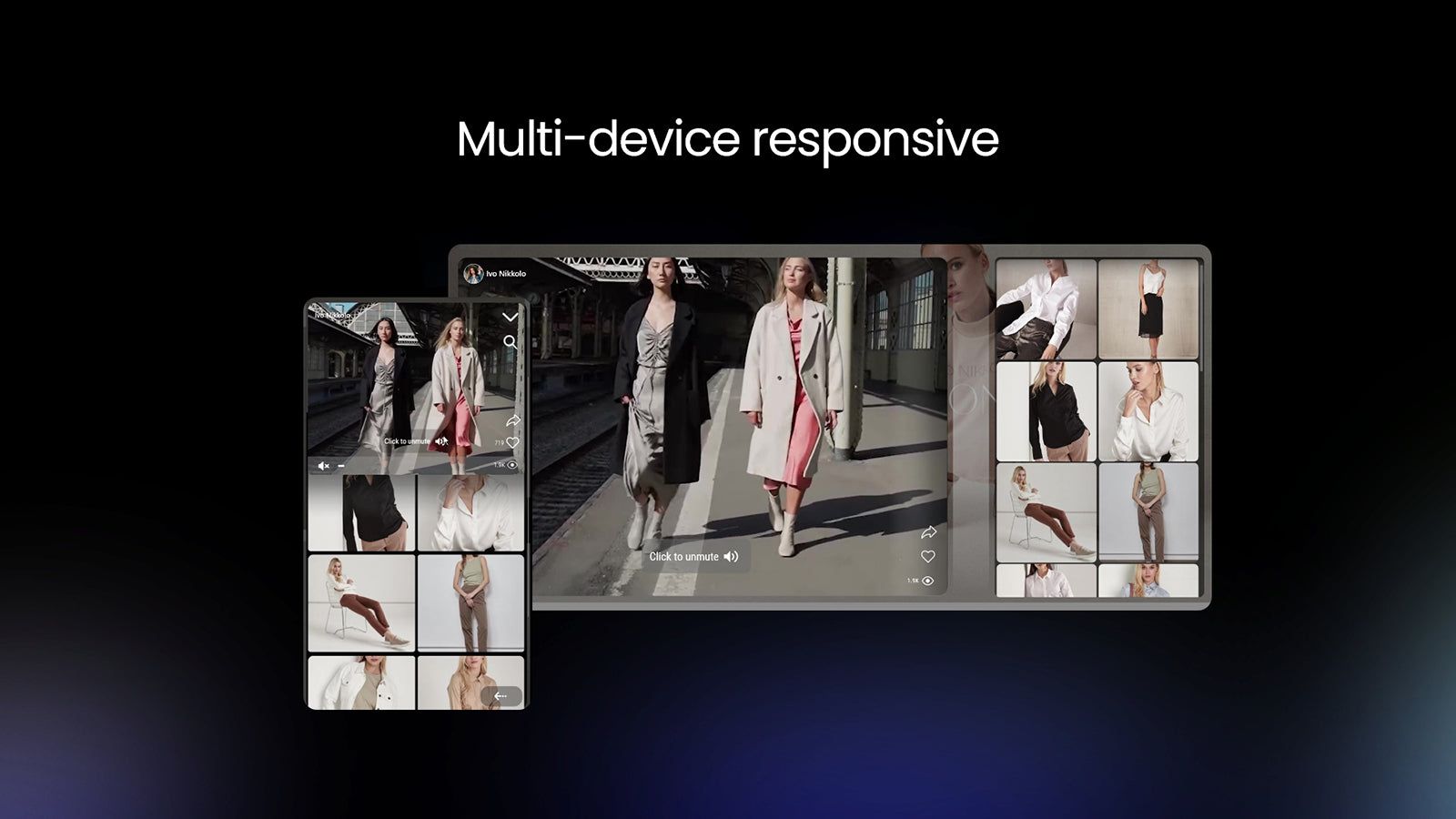 Smart responsiveness for both mobile and desktop modes