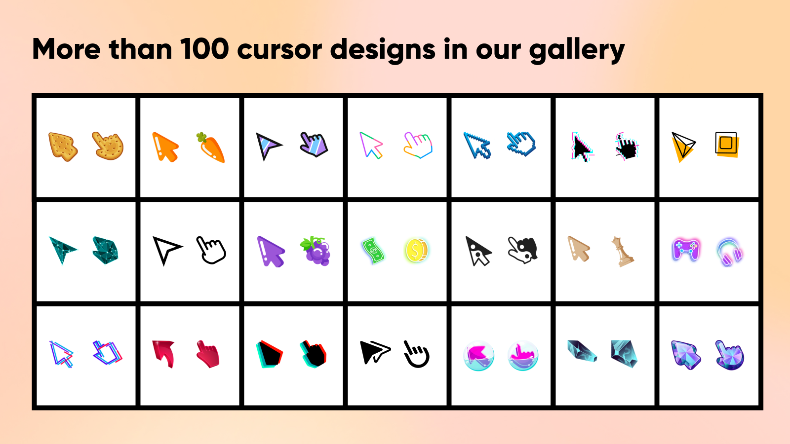 Stand out with custom cursor in your store