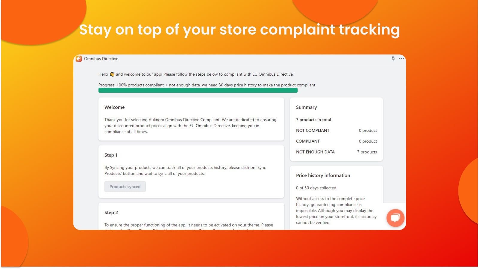 Stay on top of your store complaint tracking