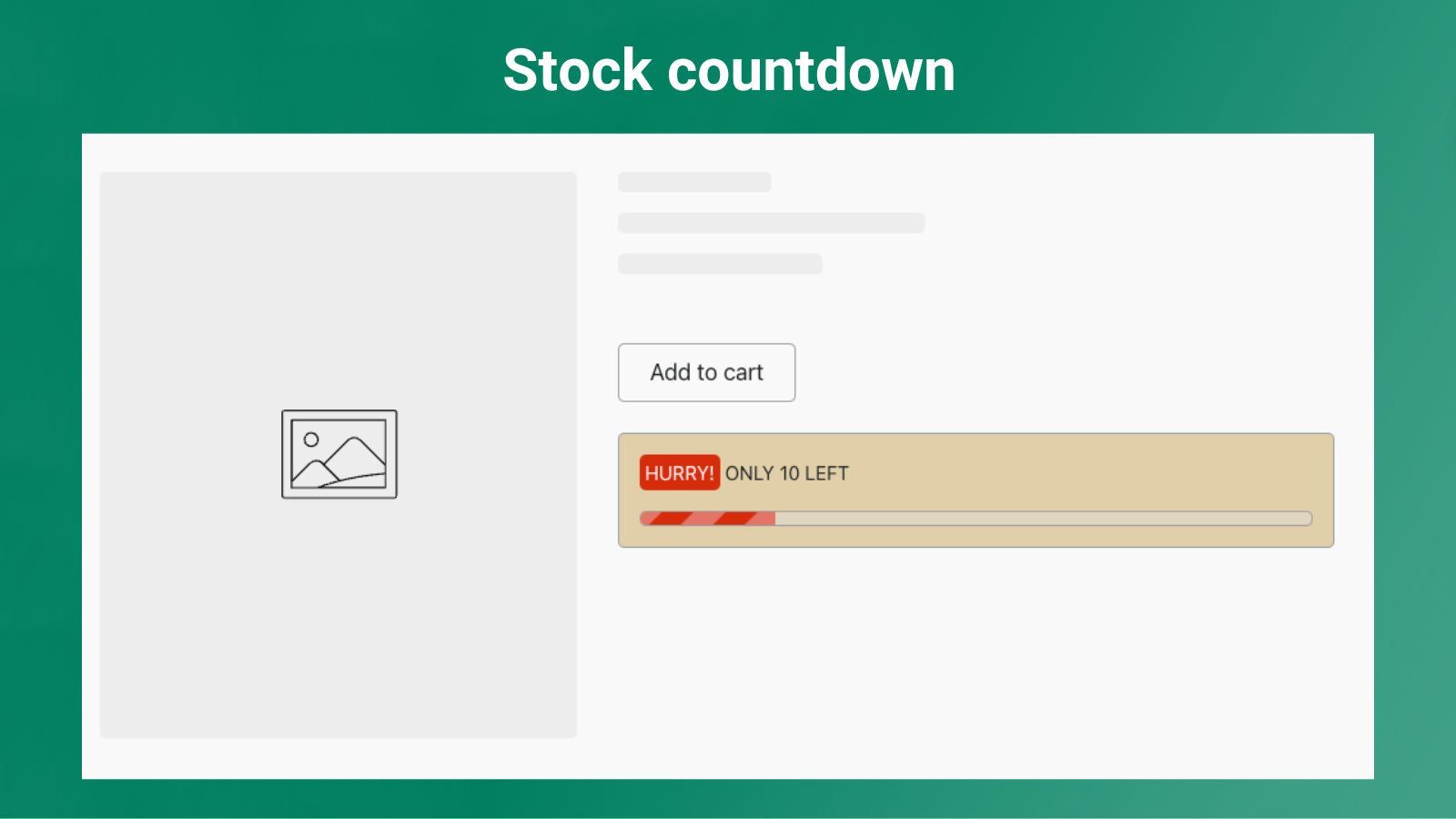 Stock countdown