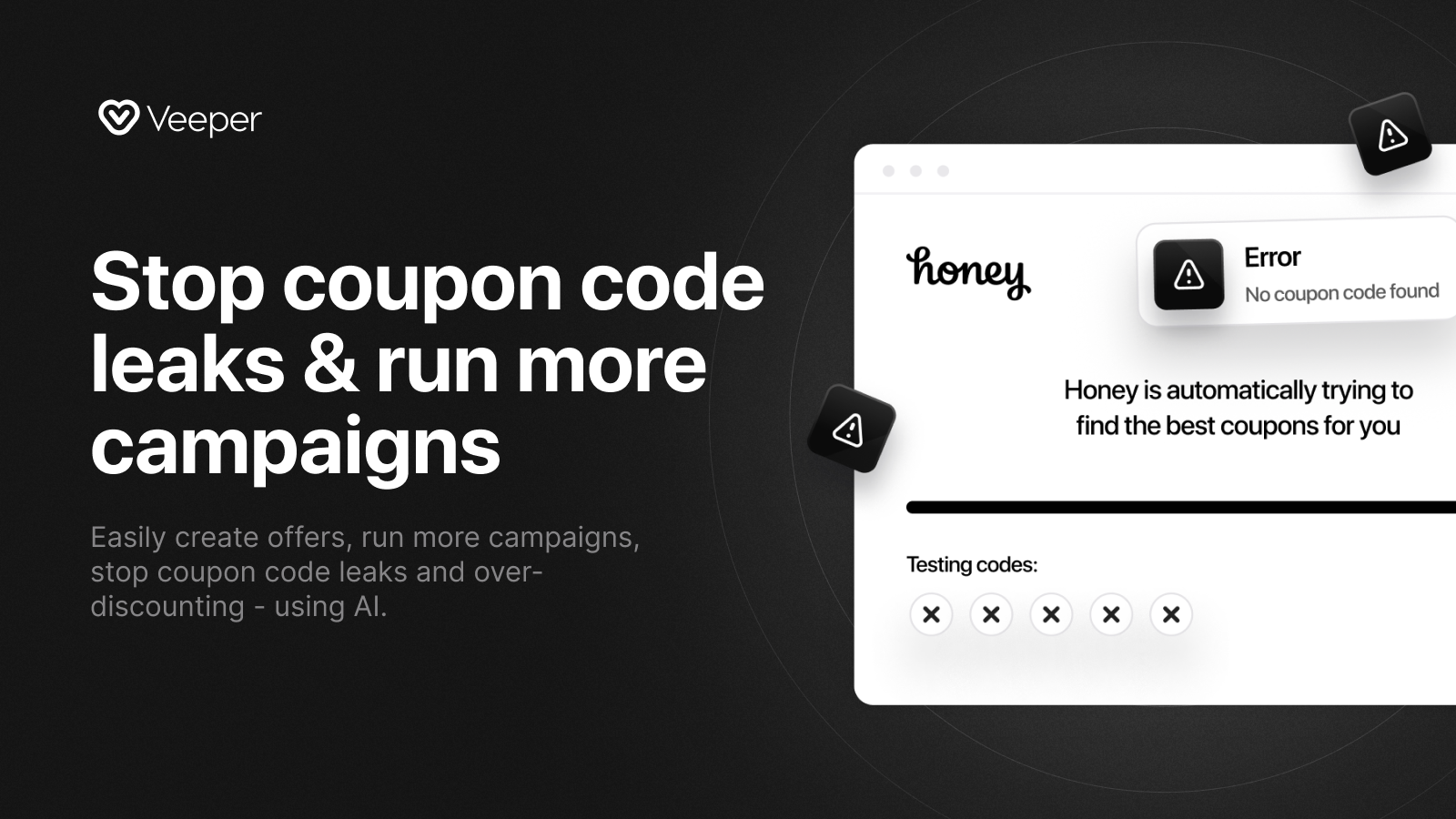 Stop coupon code leaks