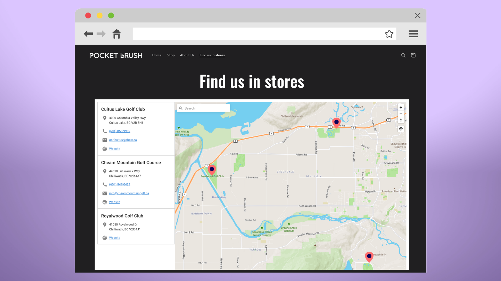Store Locator Map View
