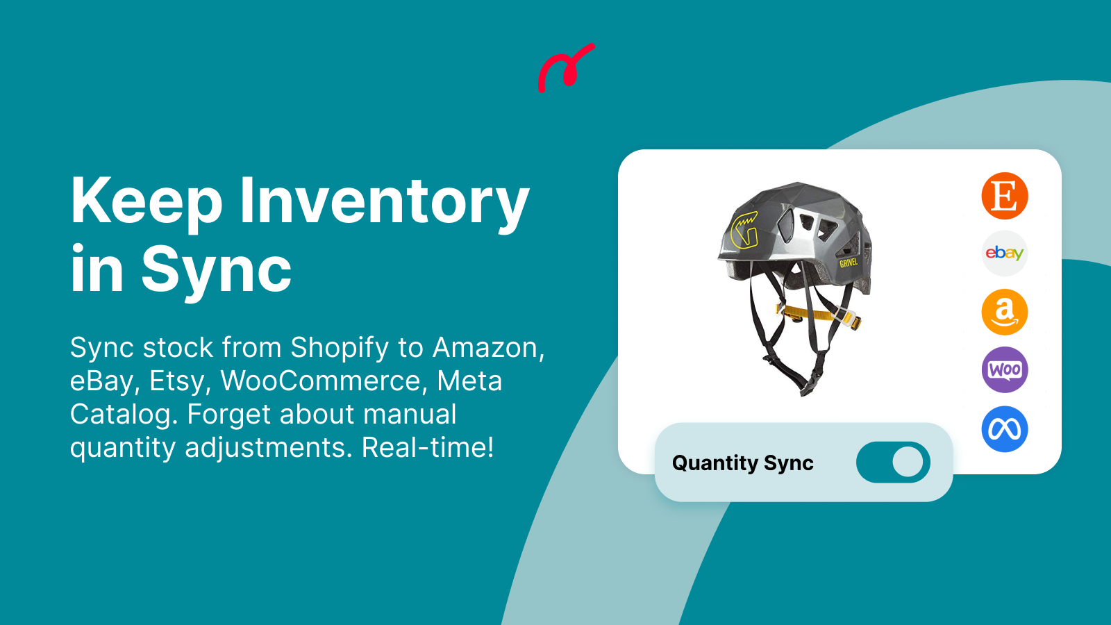 Sync inventory stock count across Shopify and marketplaces