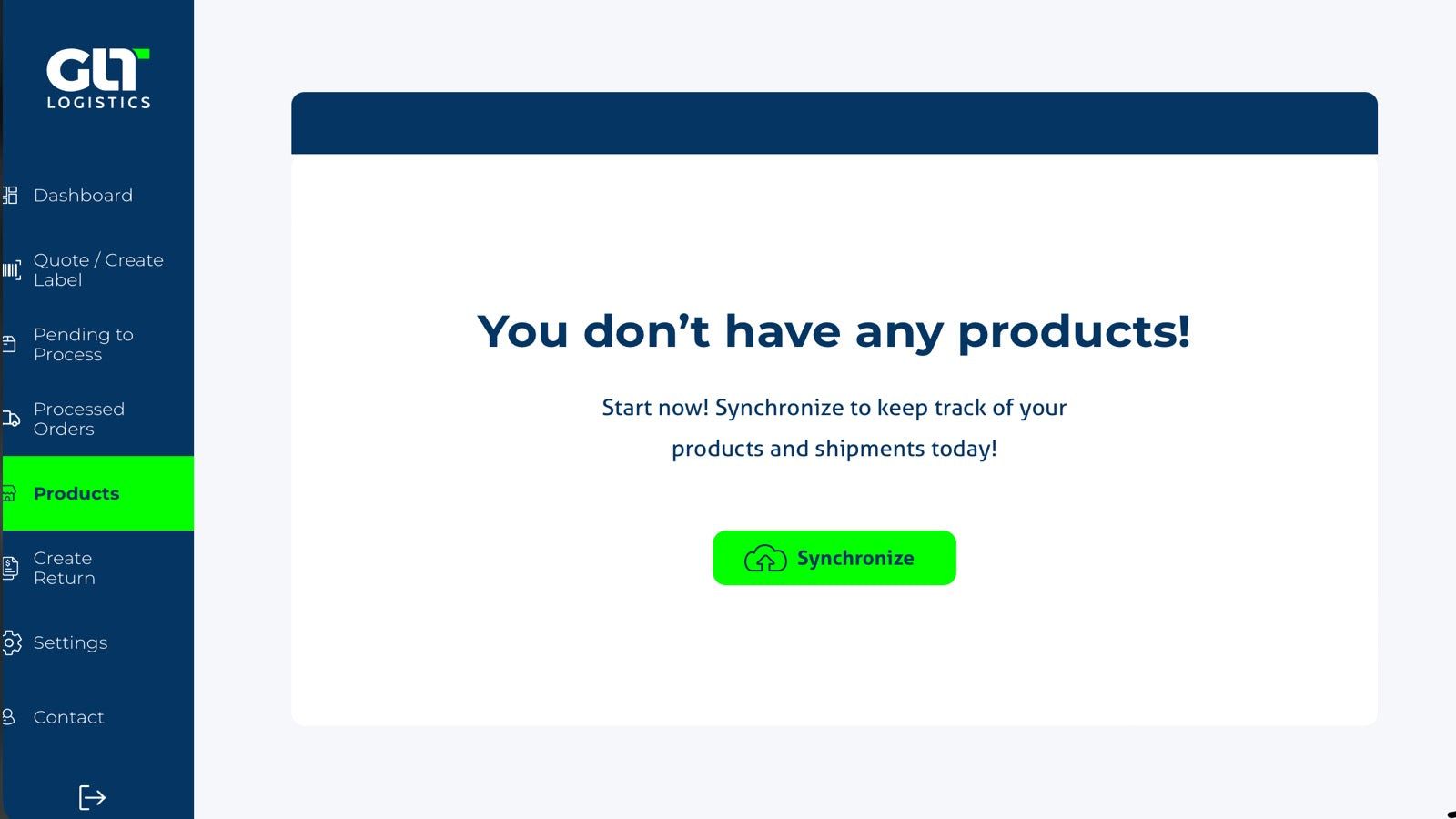 Sync products