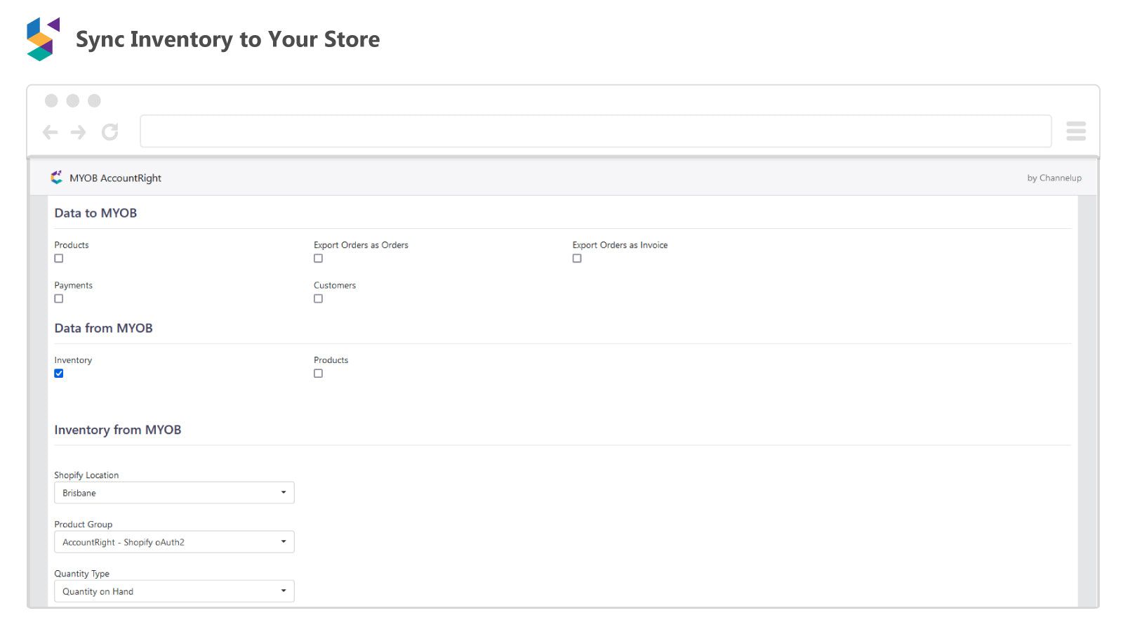Sync Your Ecommerce Data