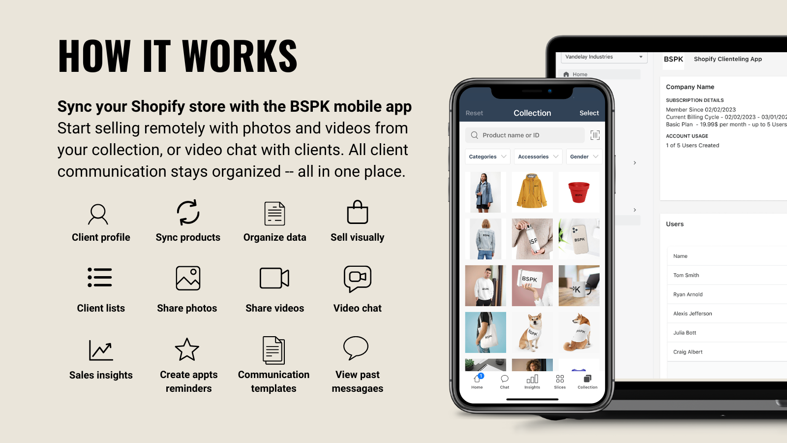 Sync your Shopify Collection to BSPK