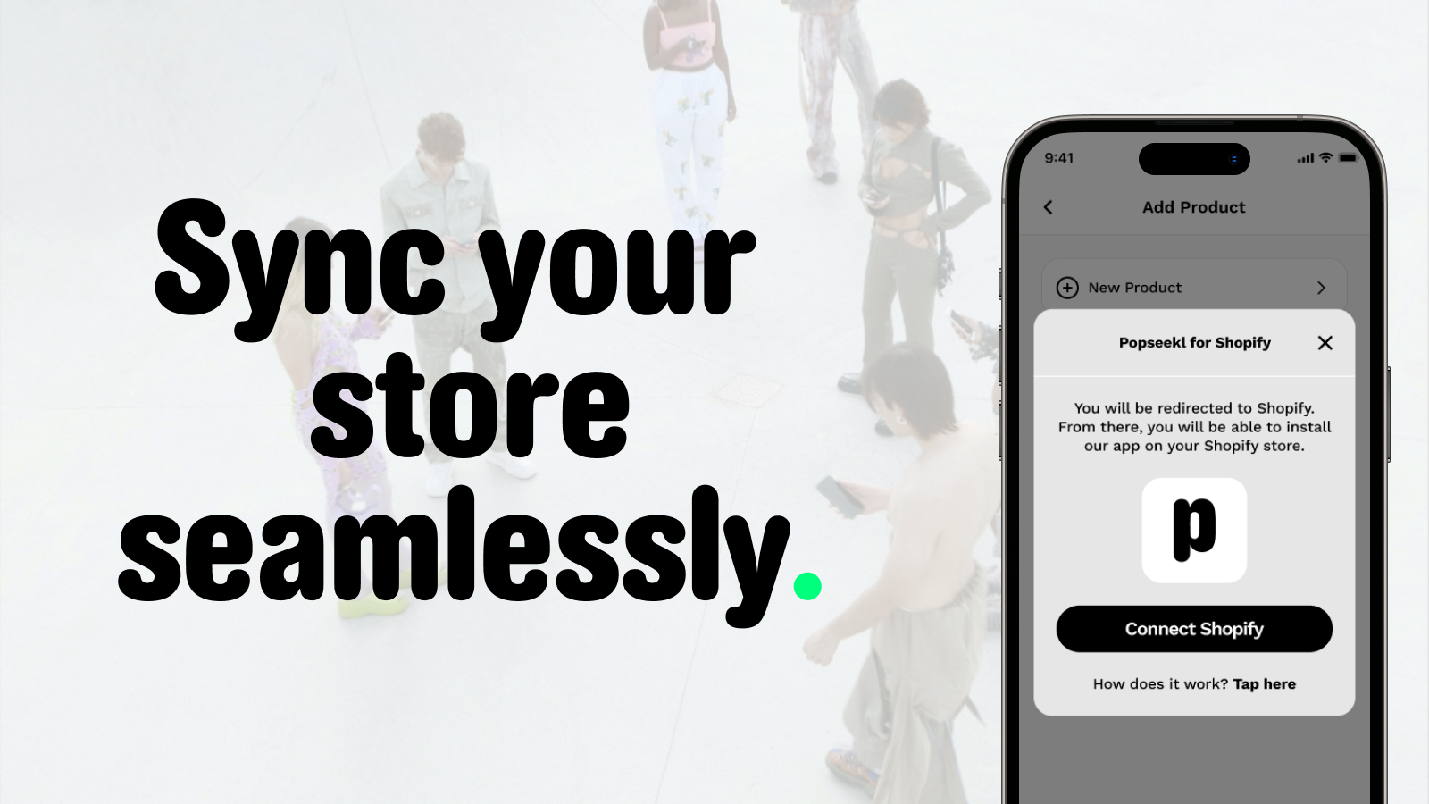 Sync your store seamlessly