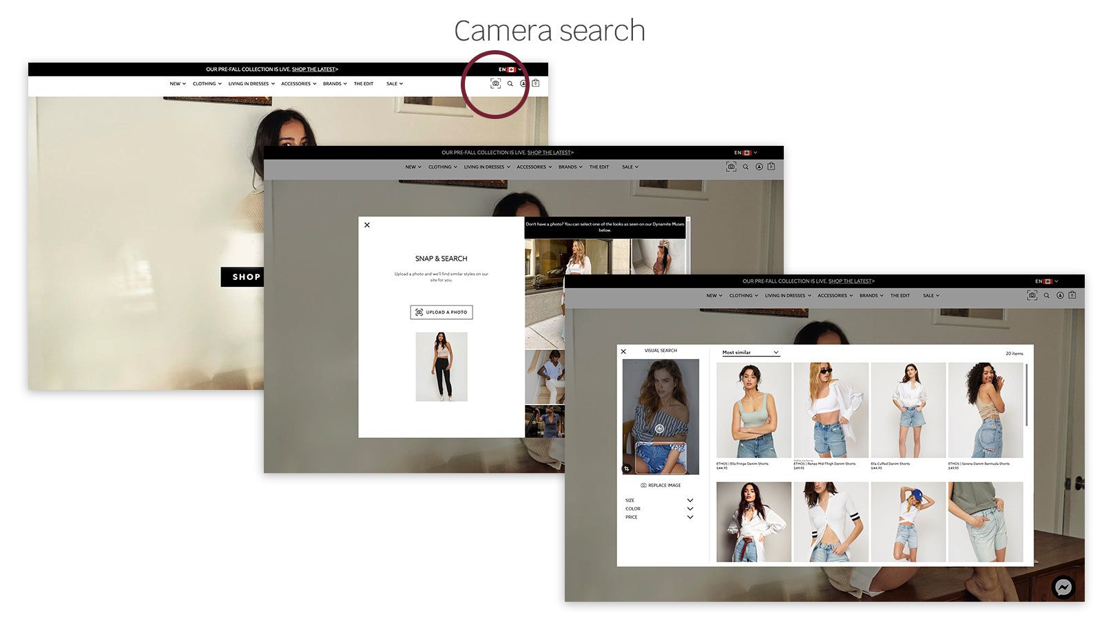 Syte’s visual search and inspiration gallery