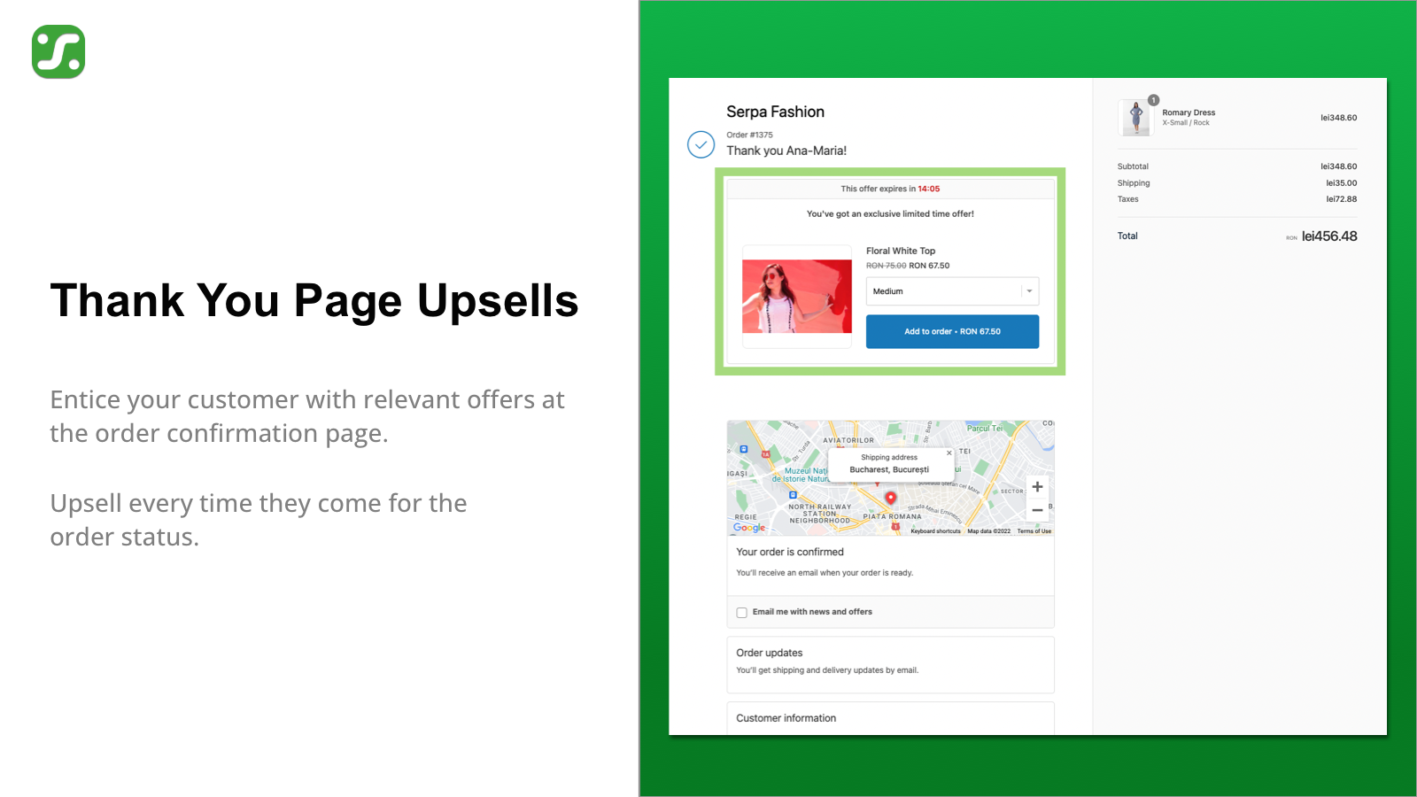 Thank You Page Upsells