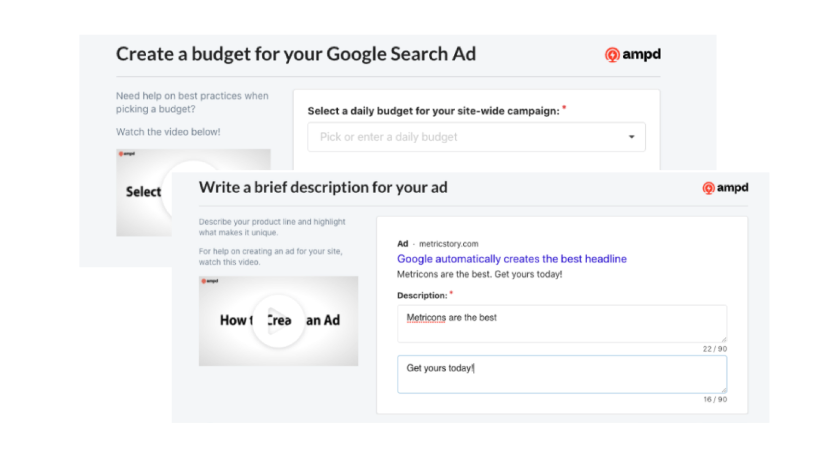 The fastest and simplest way to launch effective ads