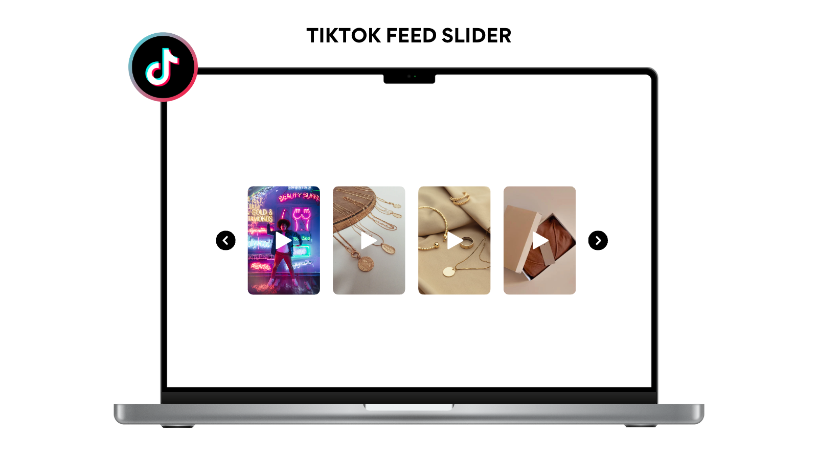 TikTok Feed, TikTok Videos, TikTok, TikTok Slider