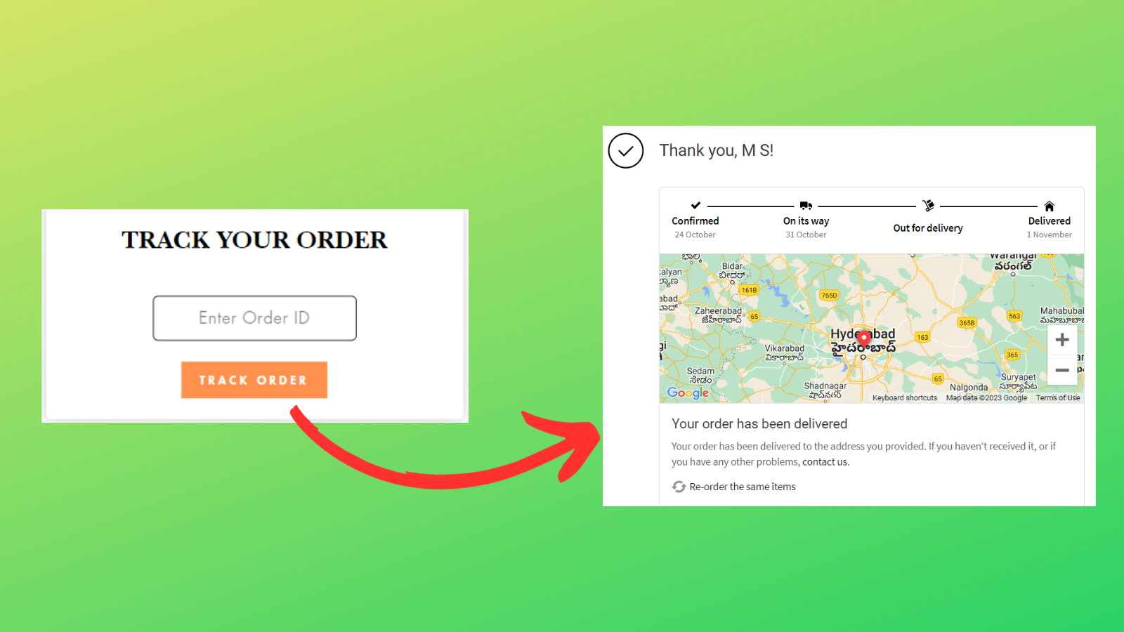 Track360 Order Tracking