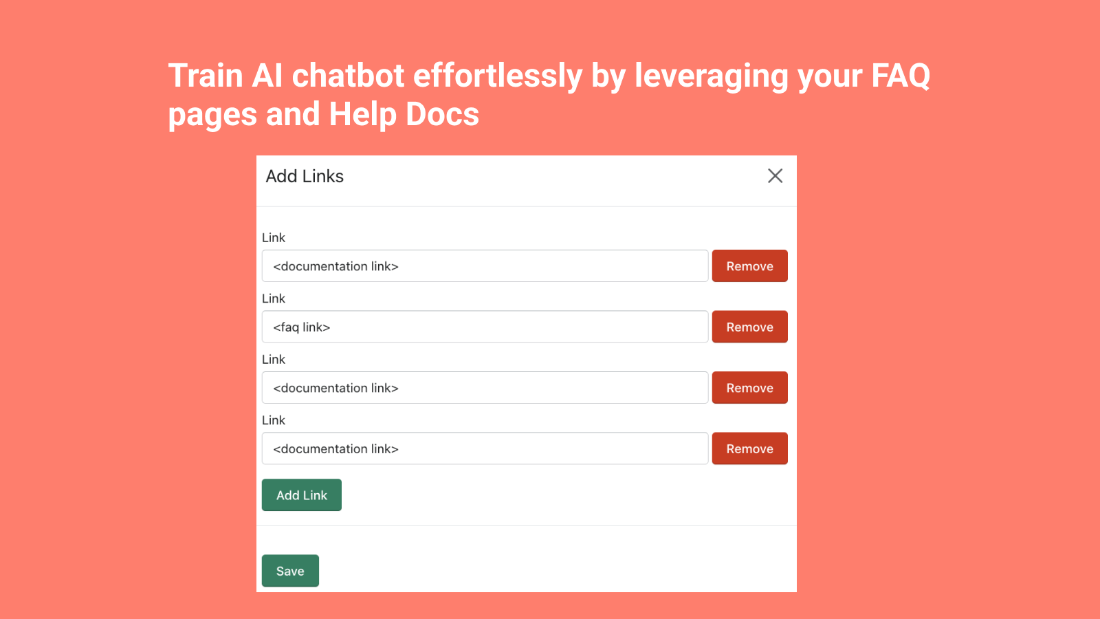 Train AI chatbot effortlessly by leveraging your FAQ pages and H