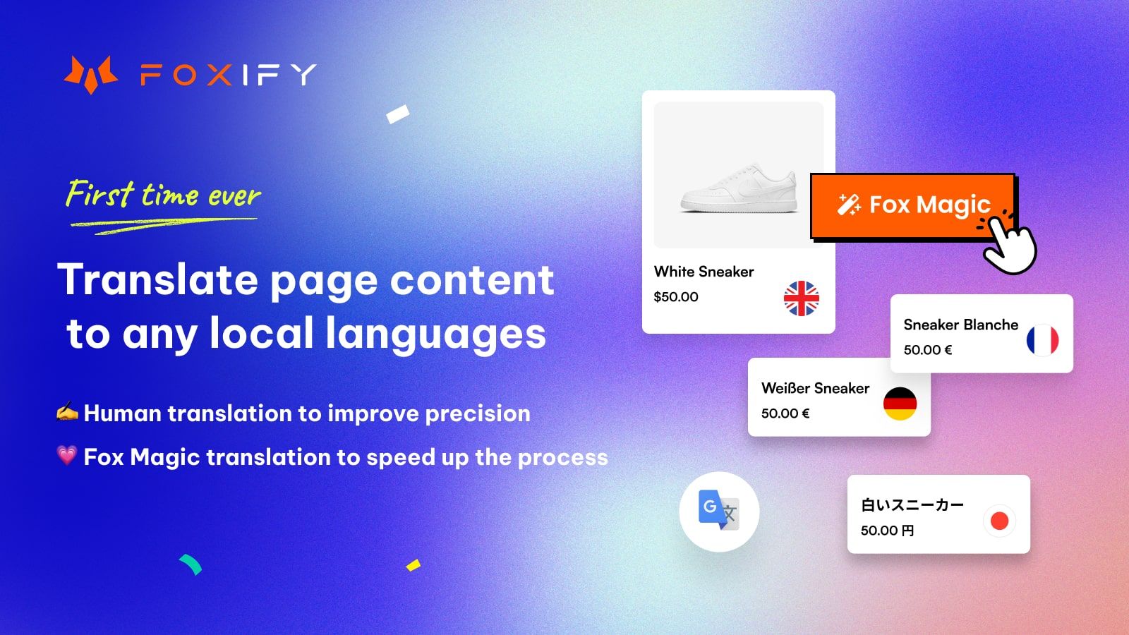 Translate Shopify page localization