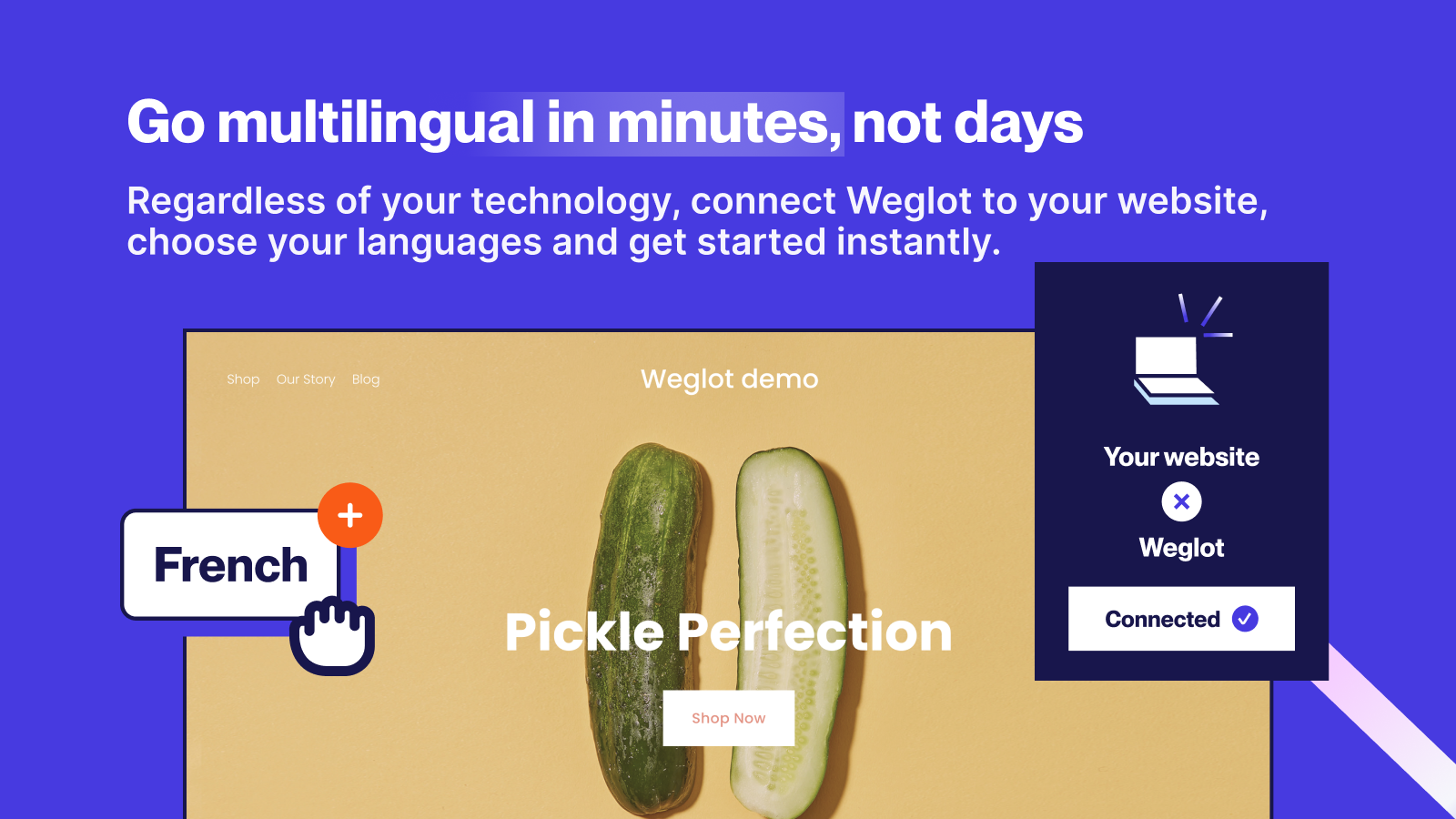 Translate your Shopify store easily with Weglot