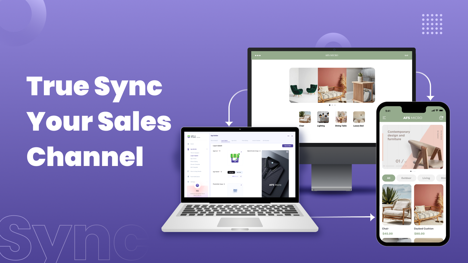 True sync your sales channel
