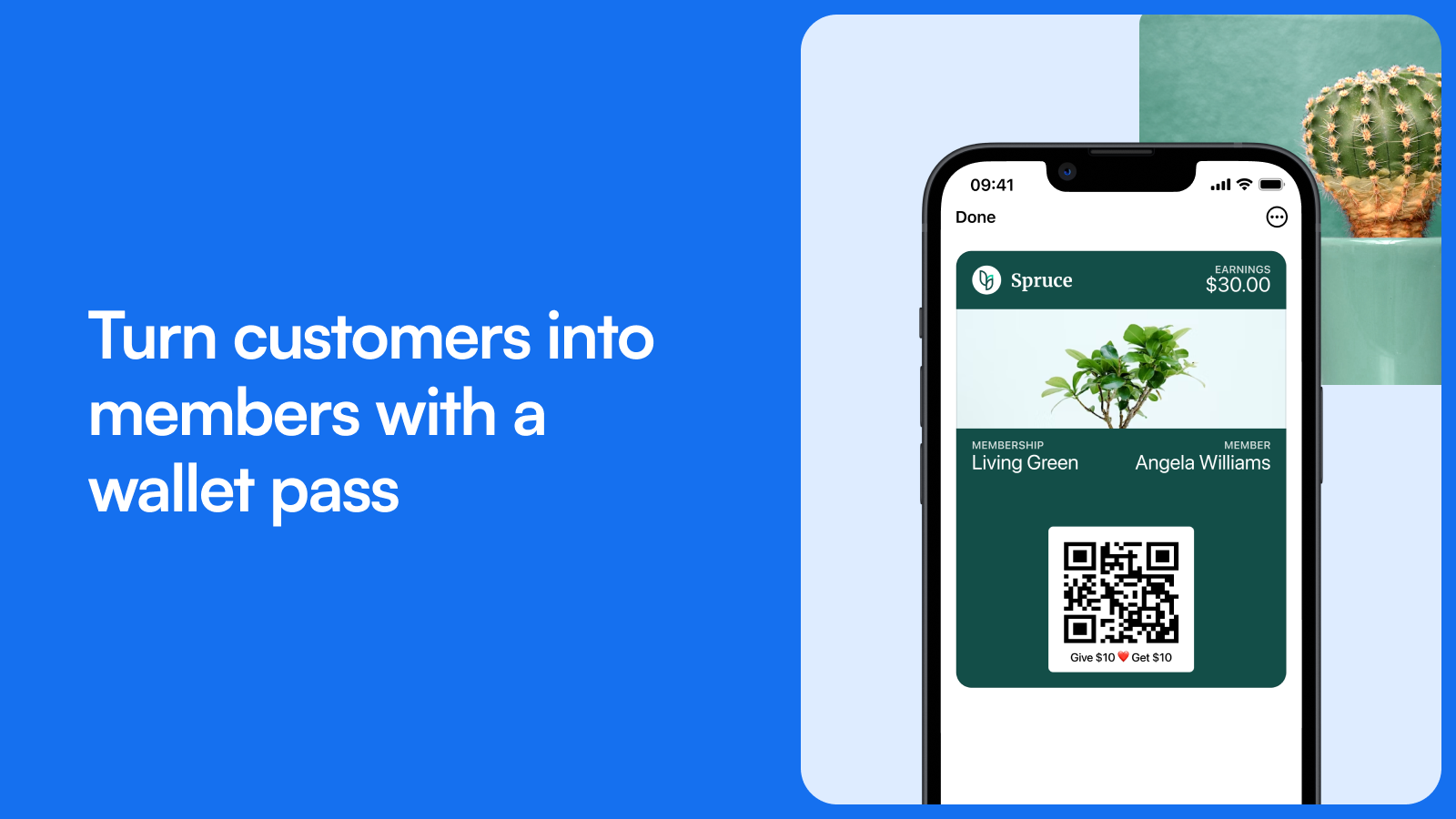 Turn customers into members with a wallet pass