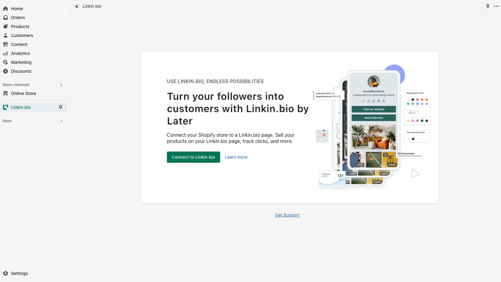 Turn your followers into customers with Linkin.bio by Later.