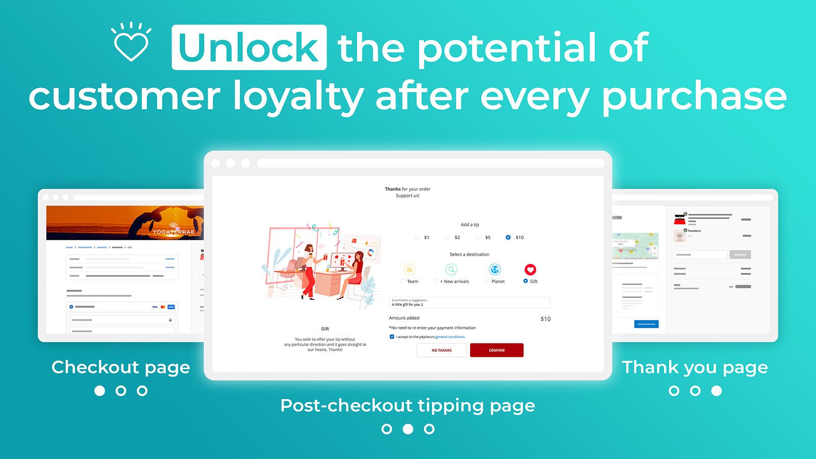 Unlock the power of customer loyalty from post checkout upsells.