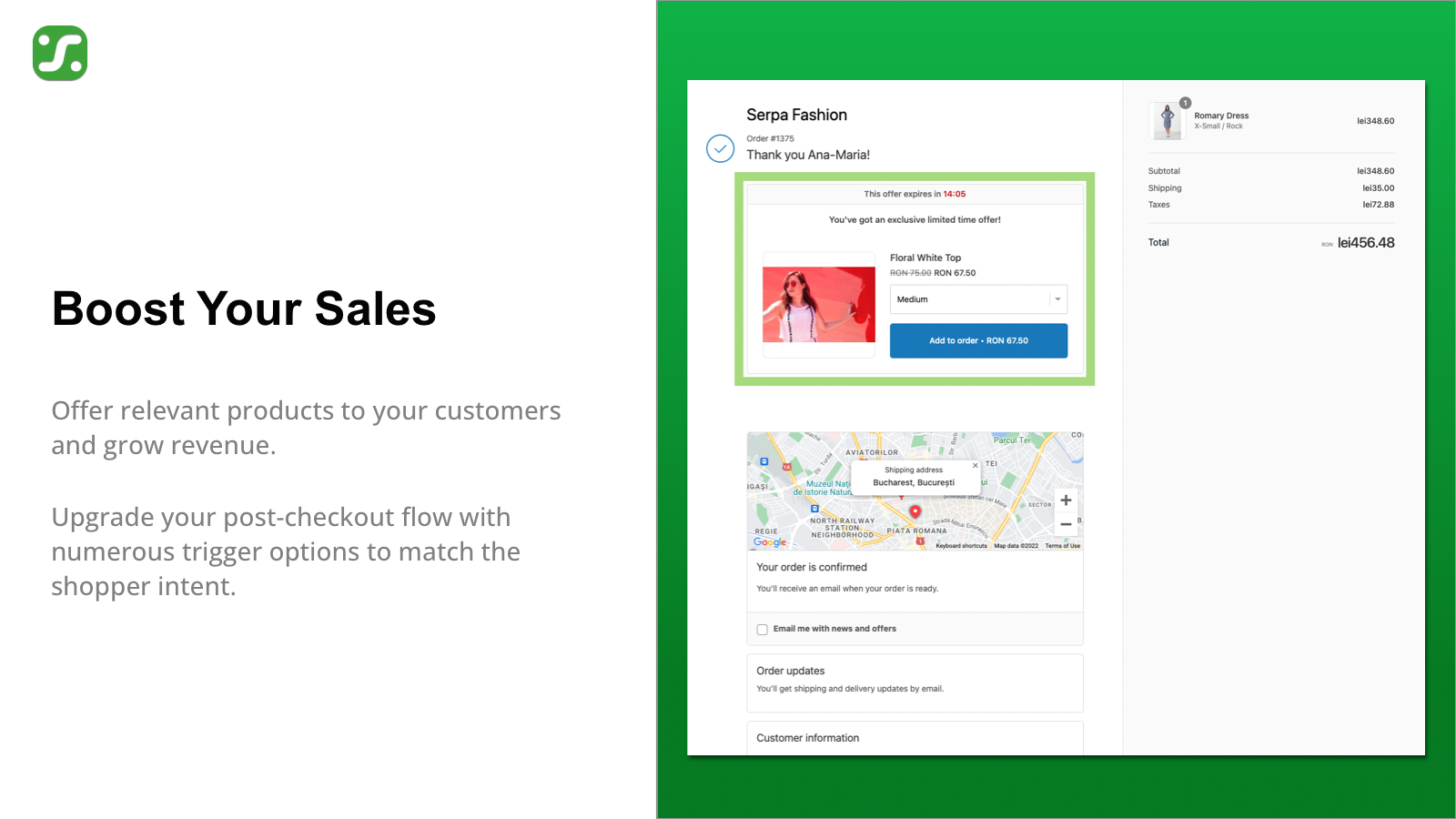 upgrade your post checkout flow