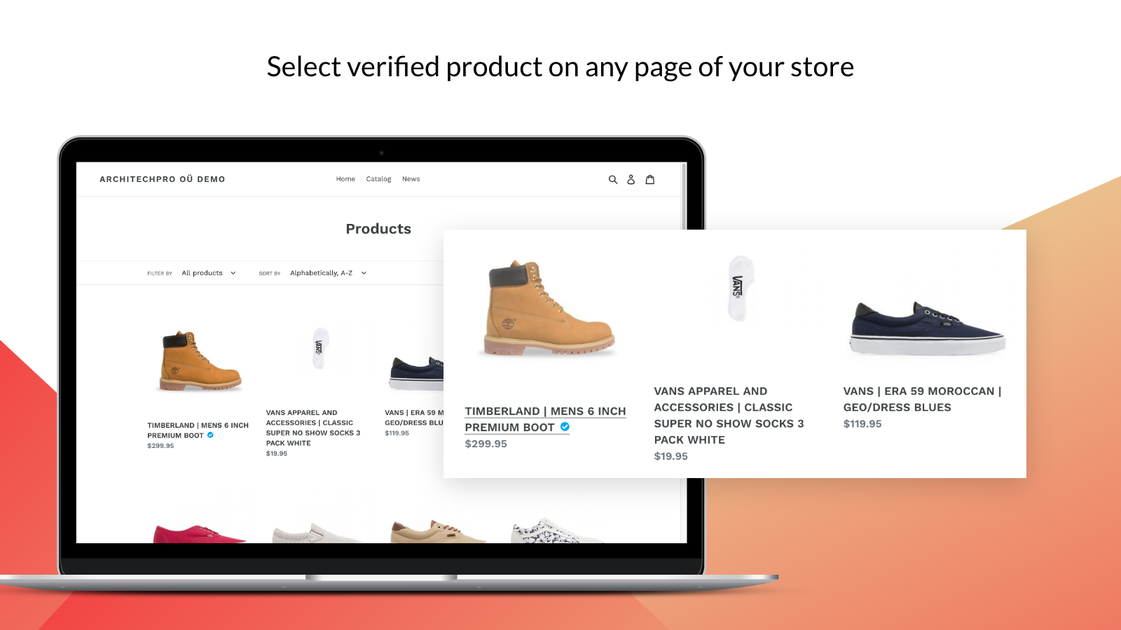 Verified / Featured products for Shopify – Collection