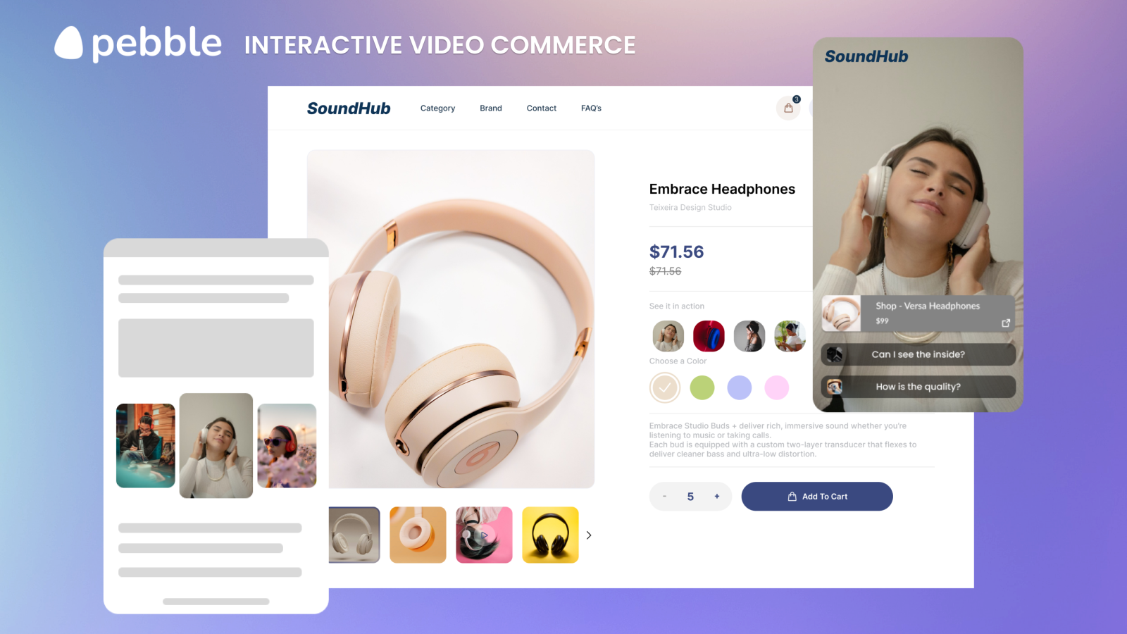 Video commerce made shoppable
