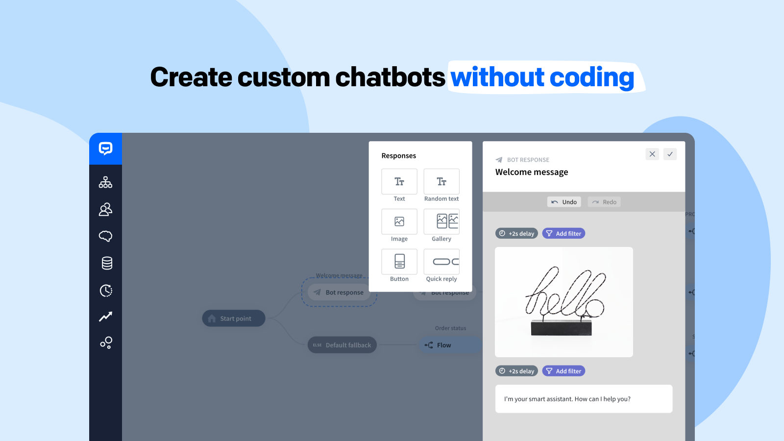 Visual Builder in ChatBot